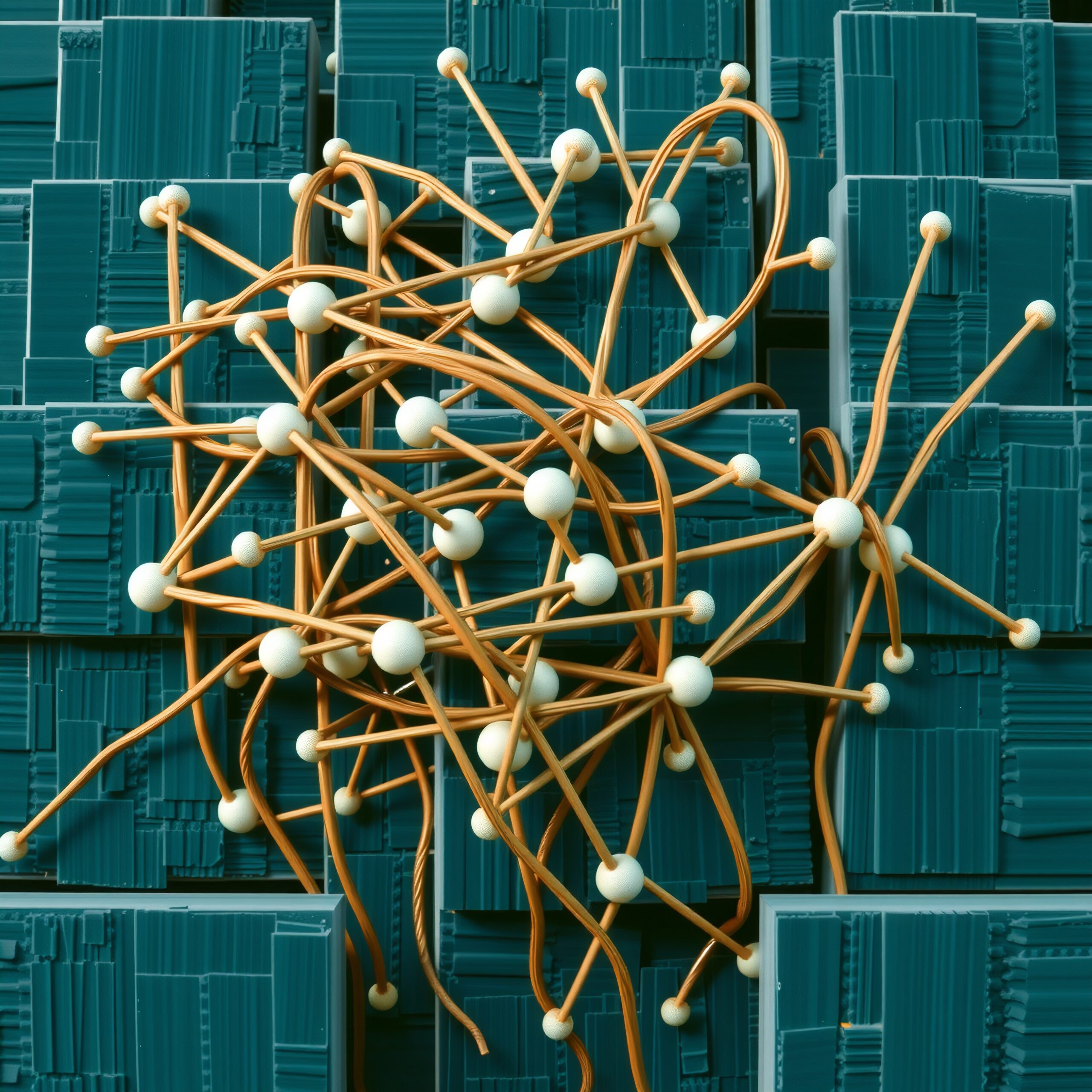 Abstract Network of Interwoven Cables