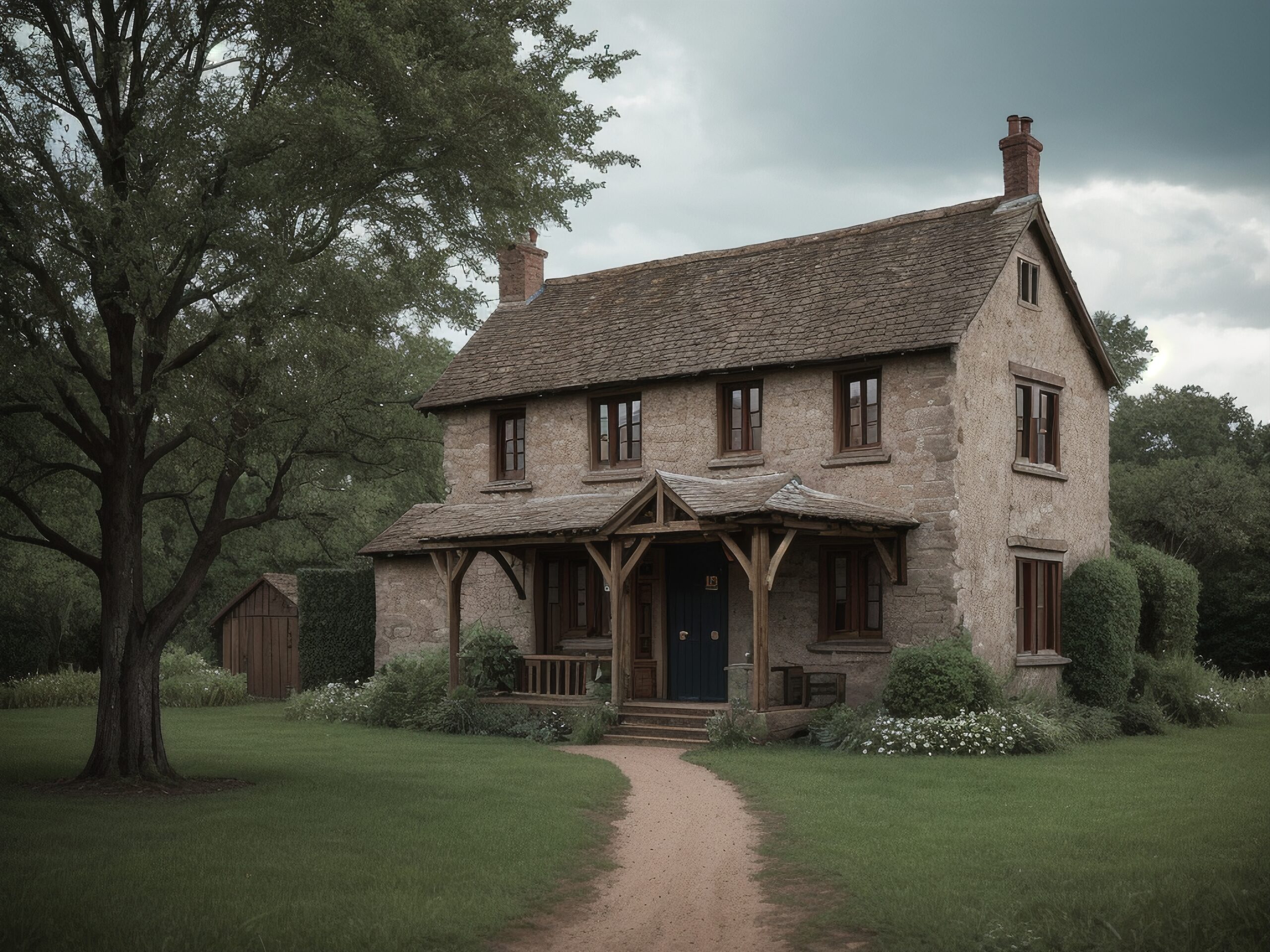 Quaint Stone Cottage in Countryside