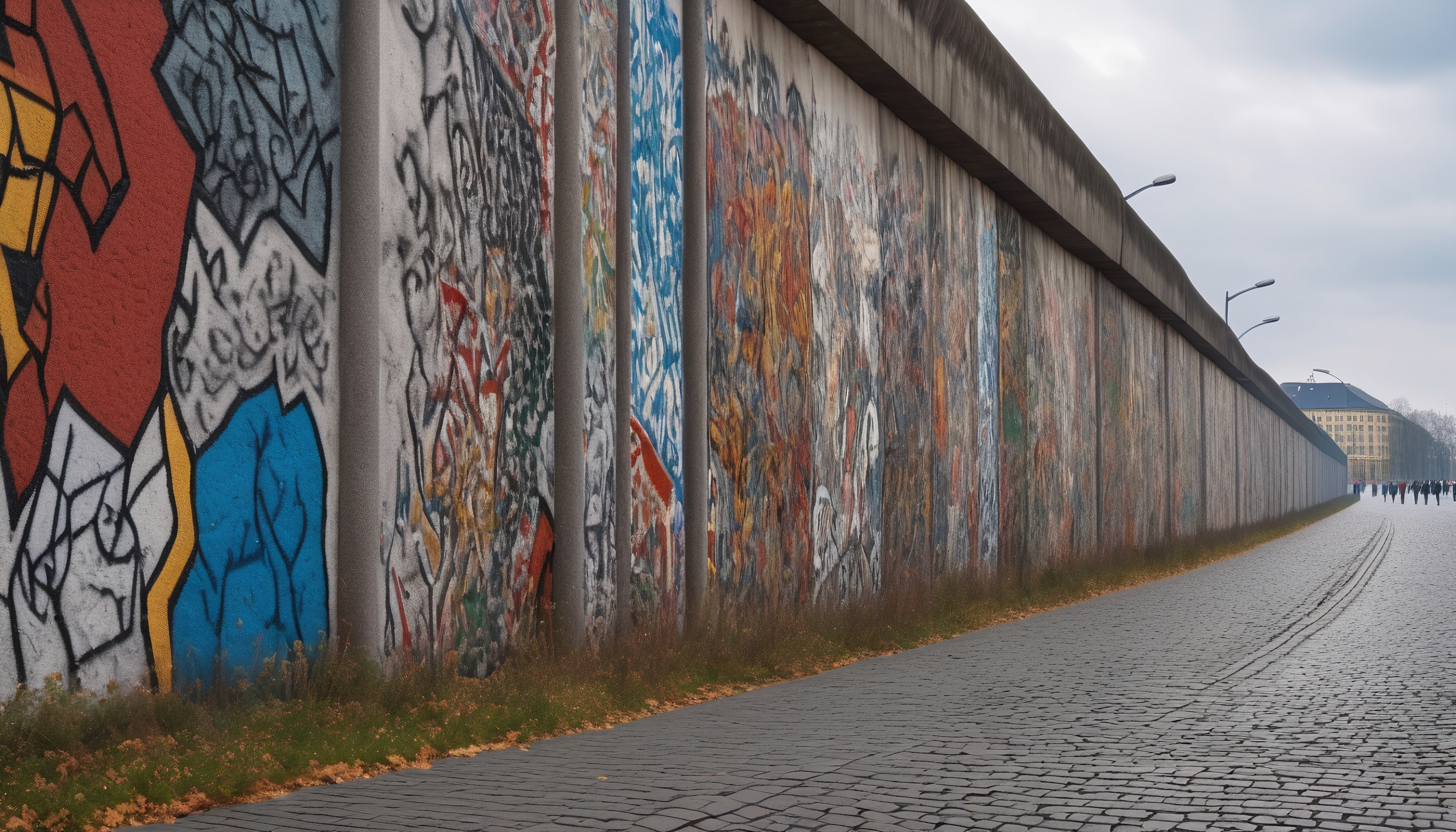 Vibrant Graffiti on Urban Wall