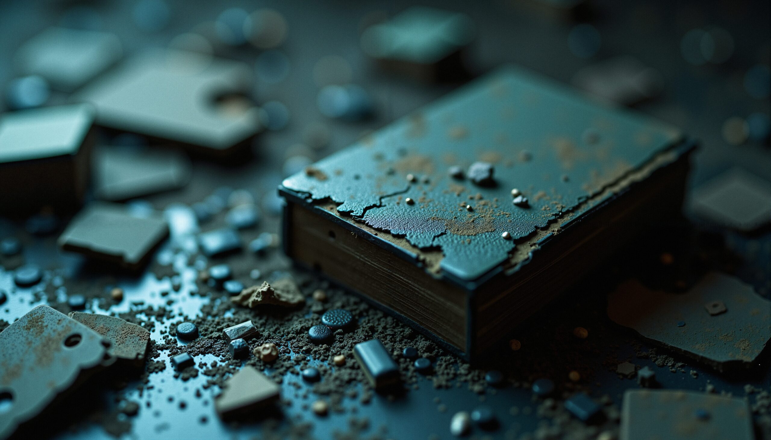 Forgotten Tome Among Ruins