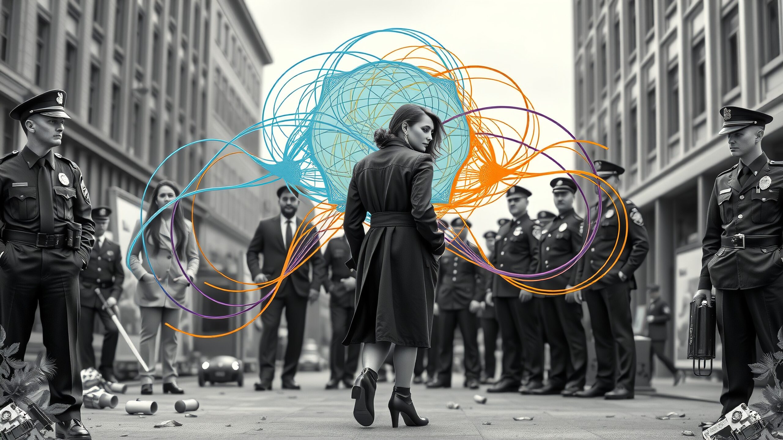 Vibrant Chaos in Urban Order