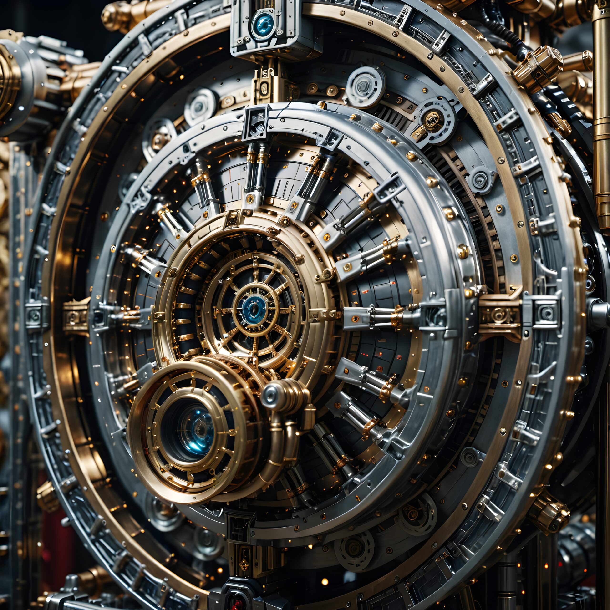 Futuristic Mechanical Steampunk Design