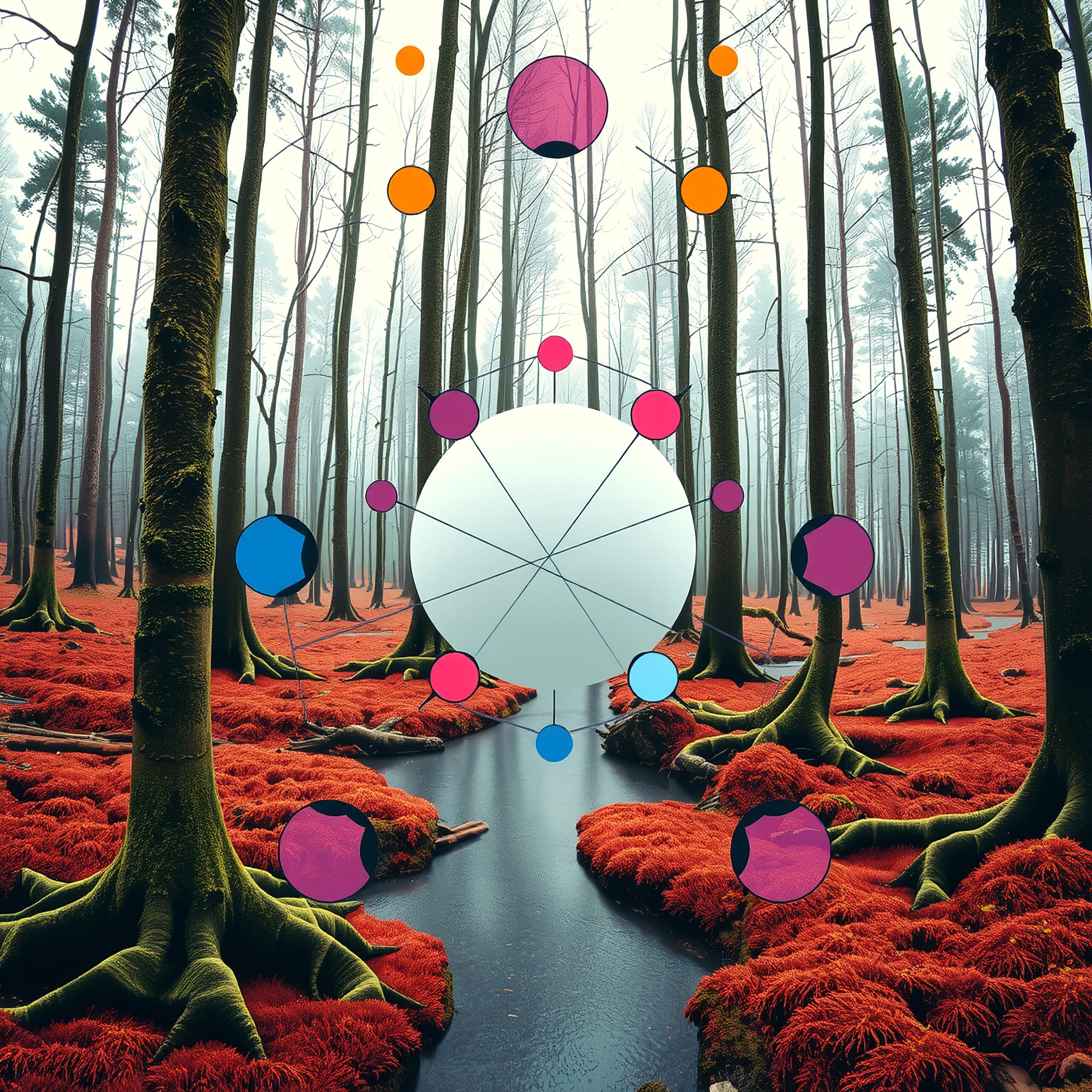 Mystical Forest Digital Overlay