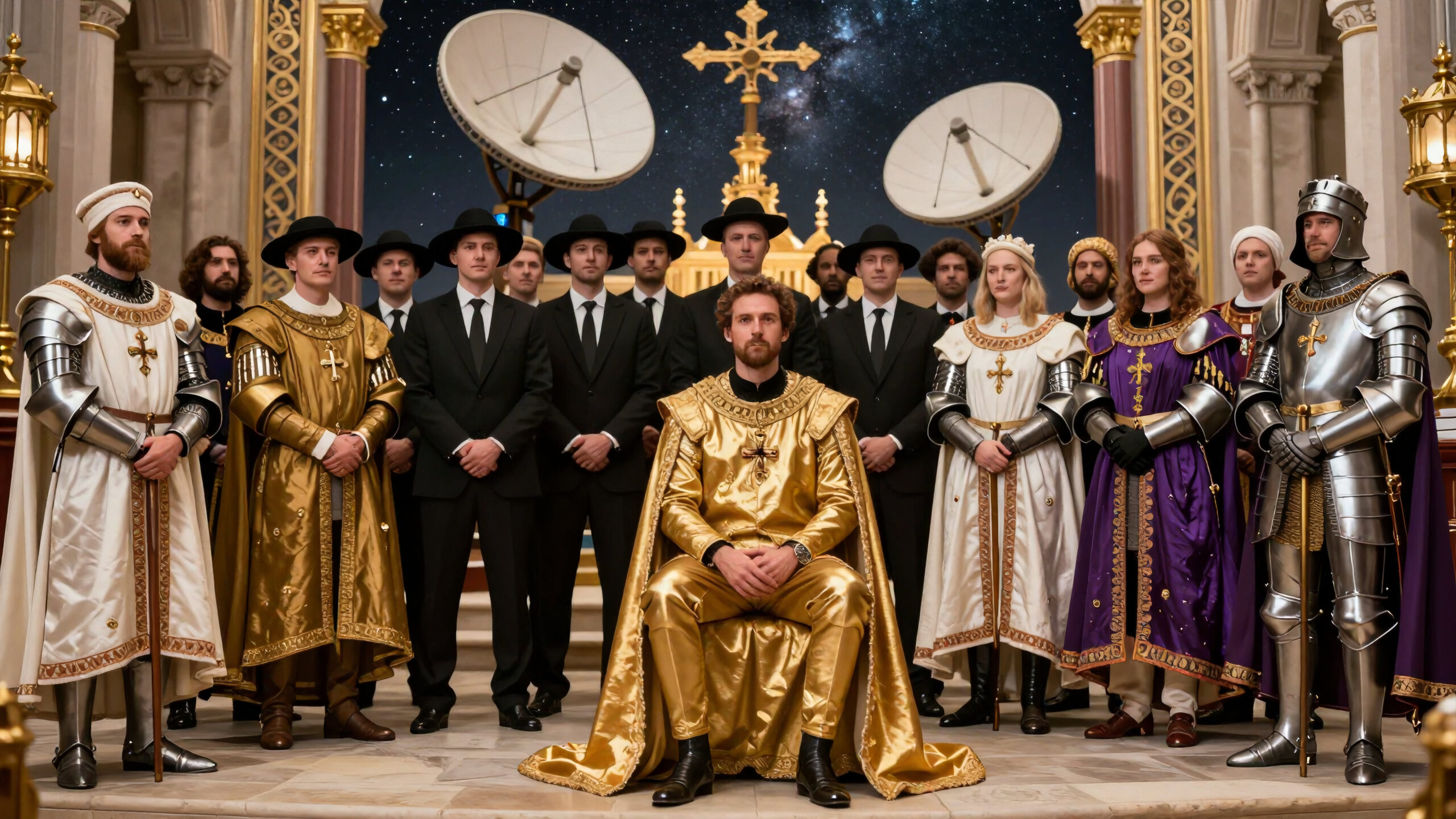 Golden Throne Across Time