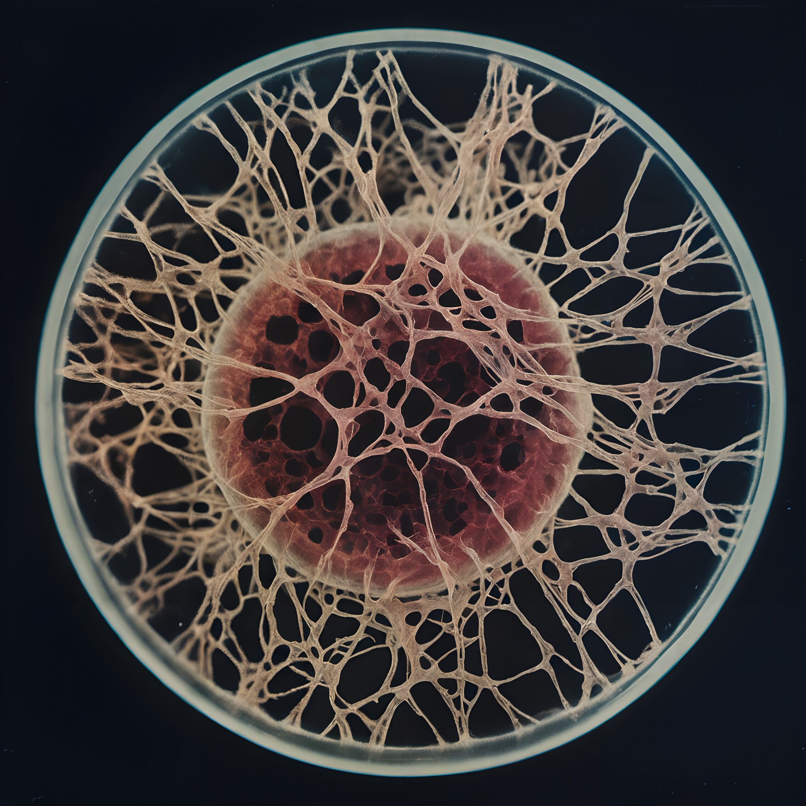 Intricate Cellular Network Structure