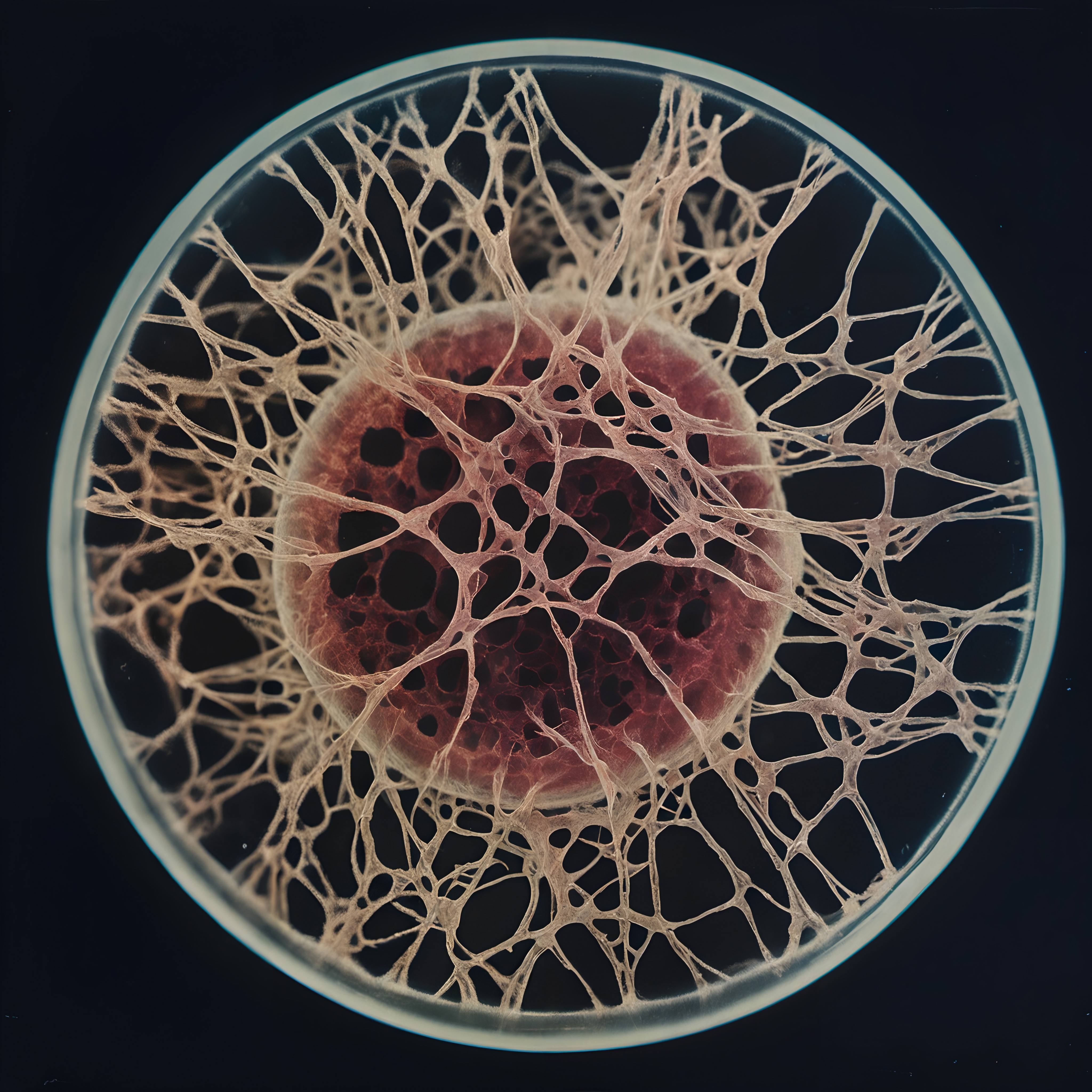 Intricate Cellular Network Structure