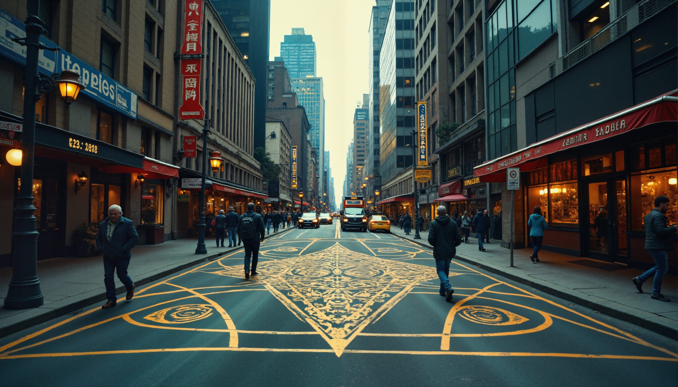 Dynamic City Street Vibes