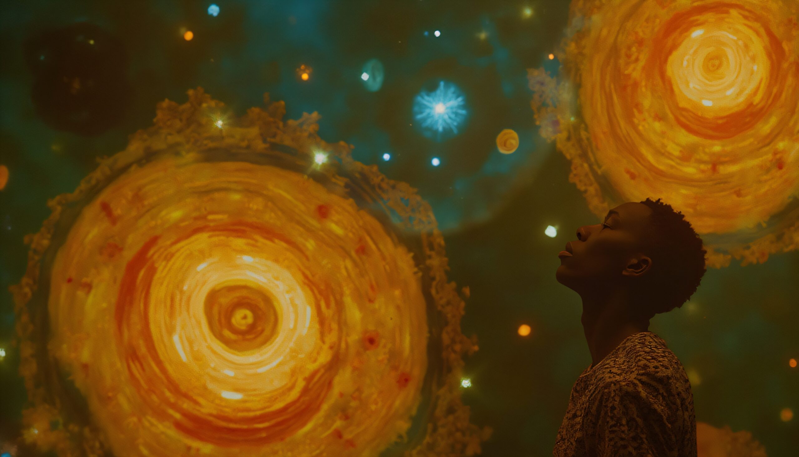 Contemplating the Celestial Orbs