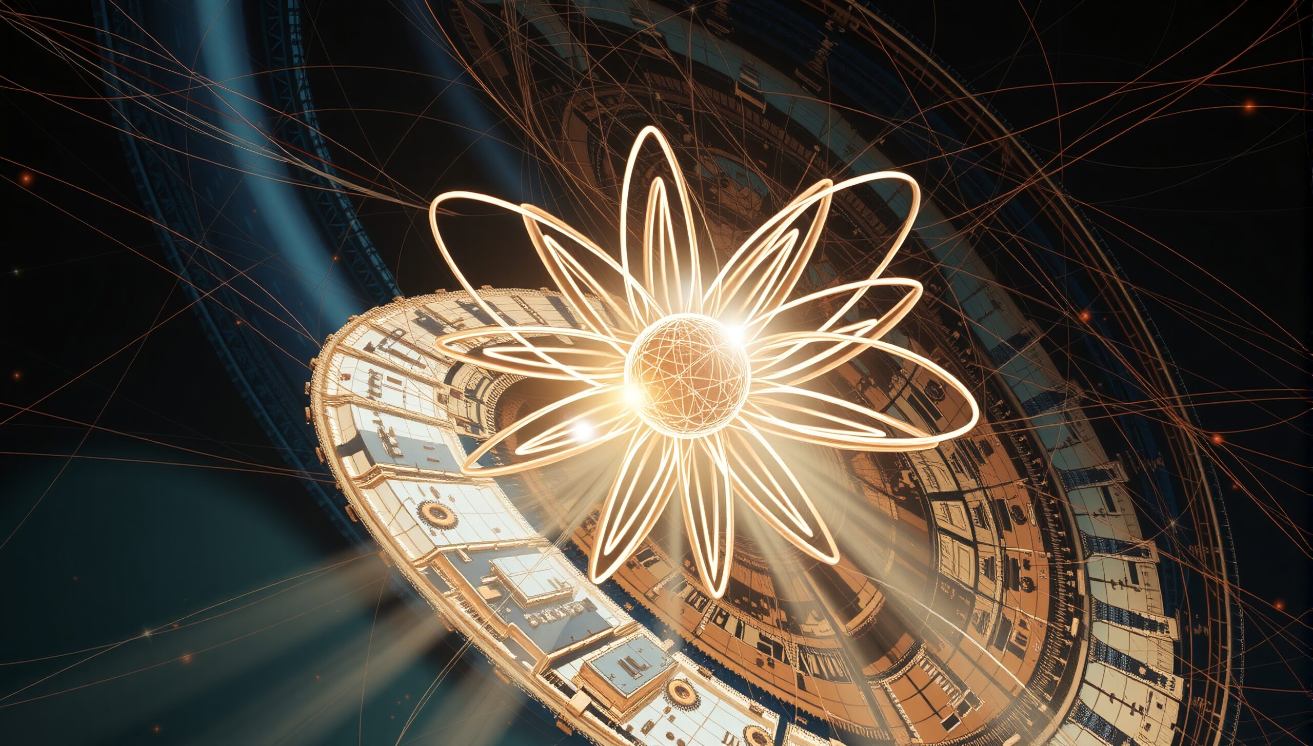 Futuristic Energy Core Design