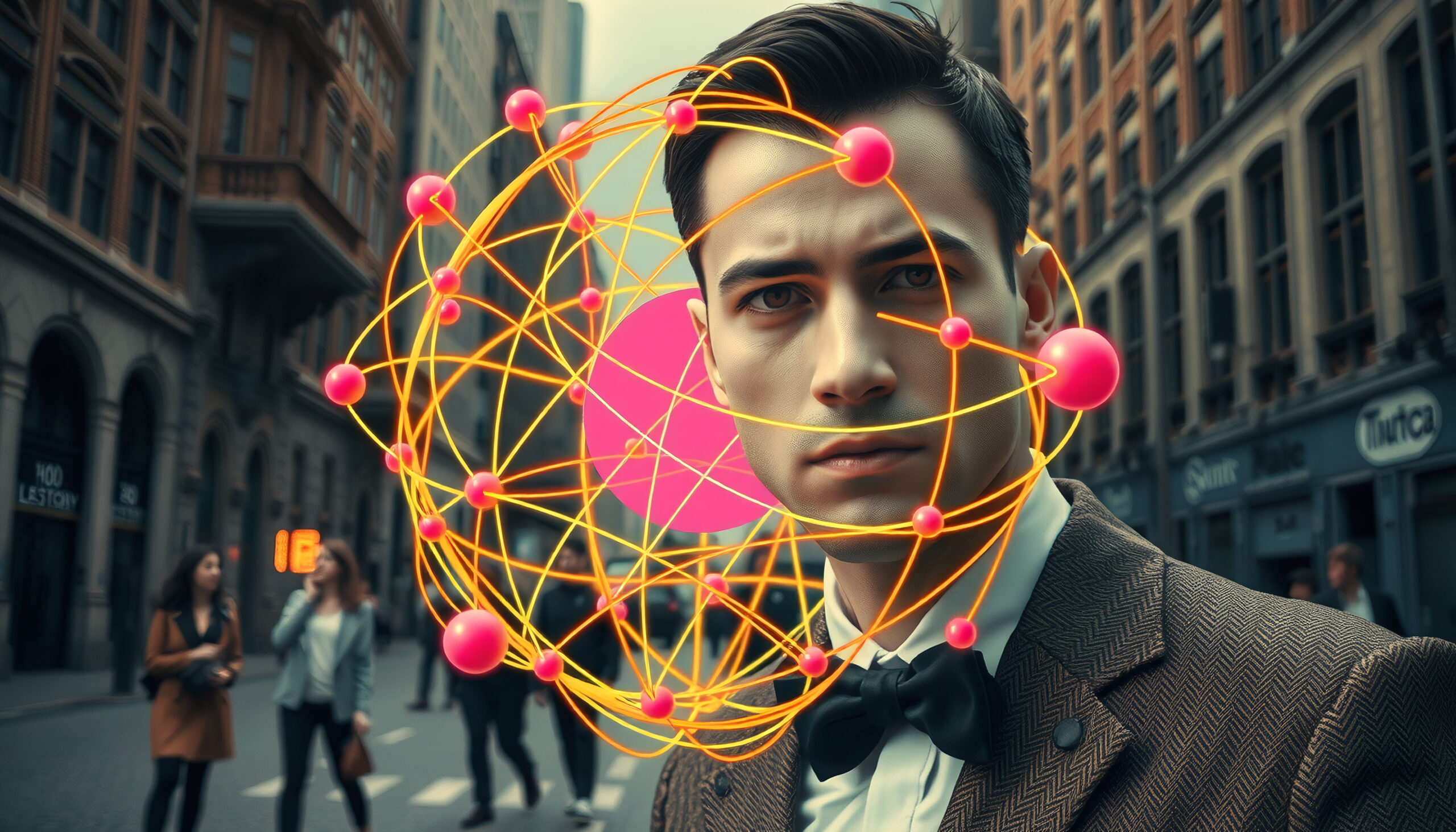 Digital Mind Over Urban Streets