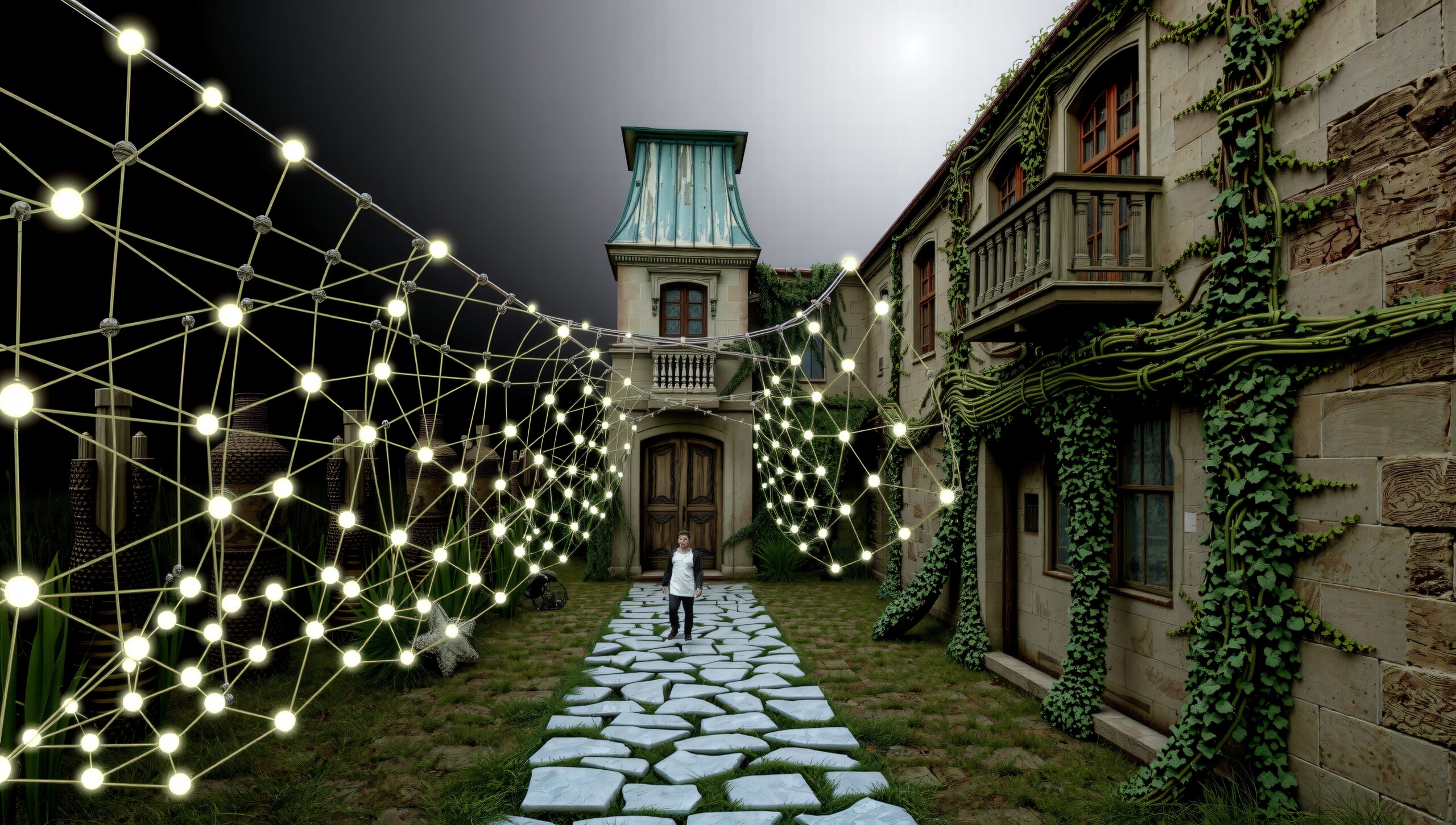 Mystical Mansion With Network