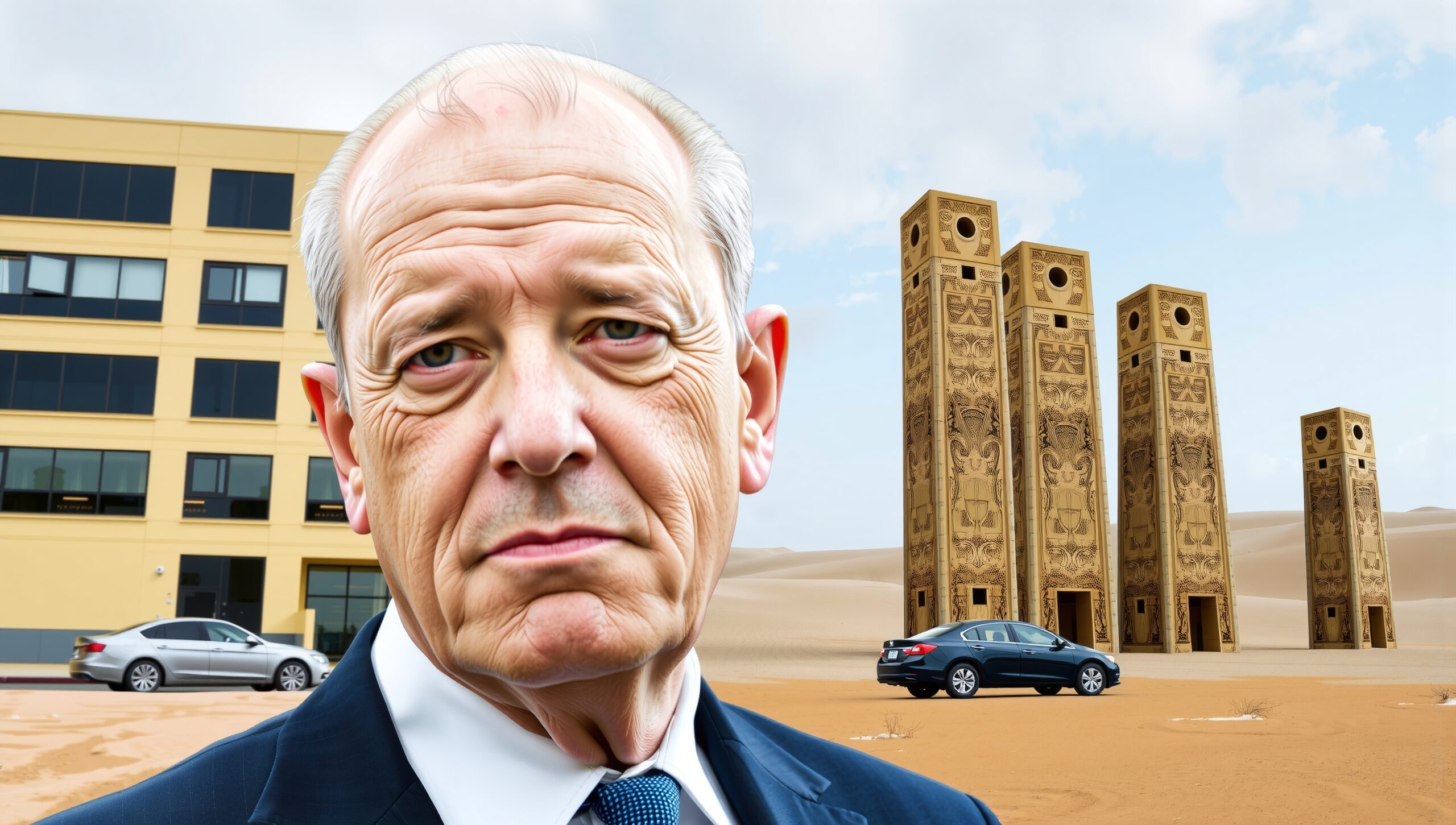 Urban Meets Desert Enigma