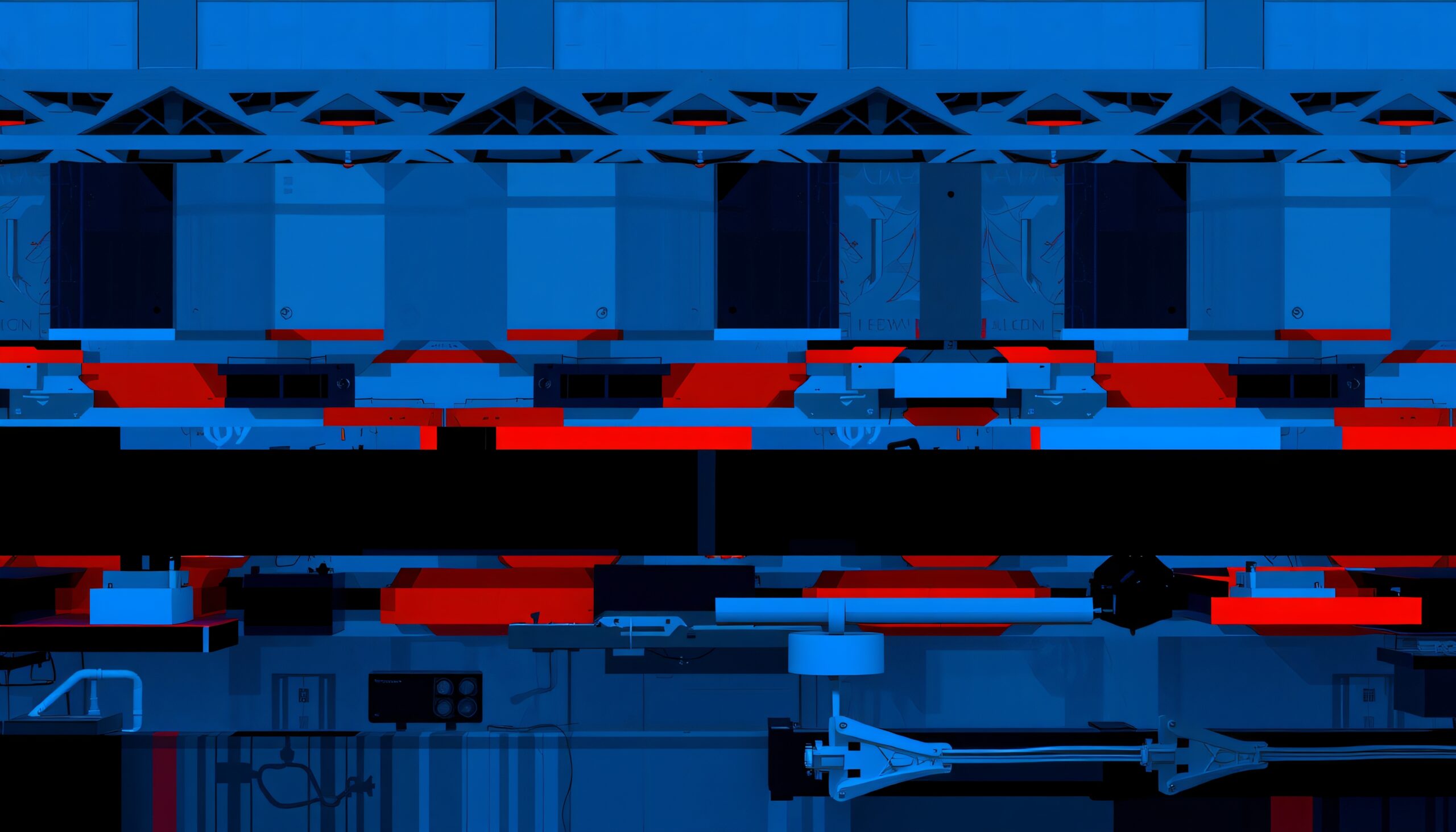 Futuristic Mechanical Abstract Design