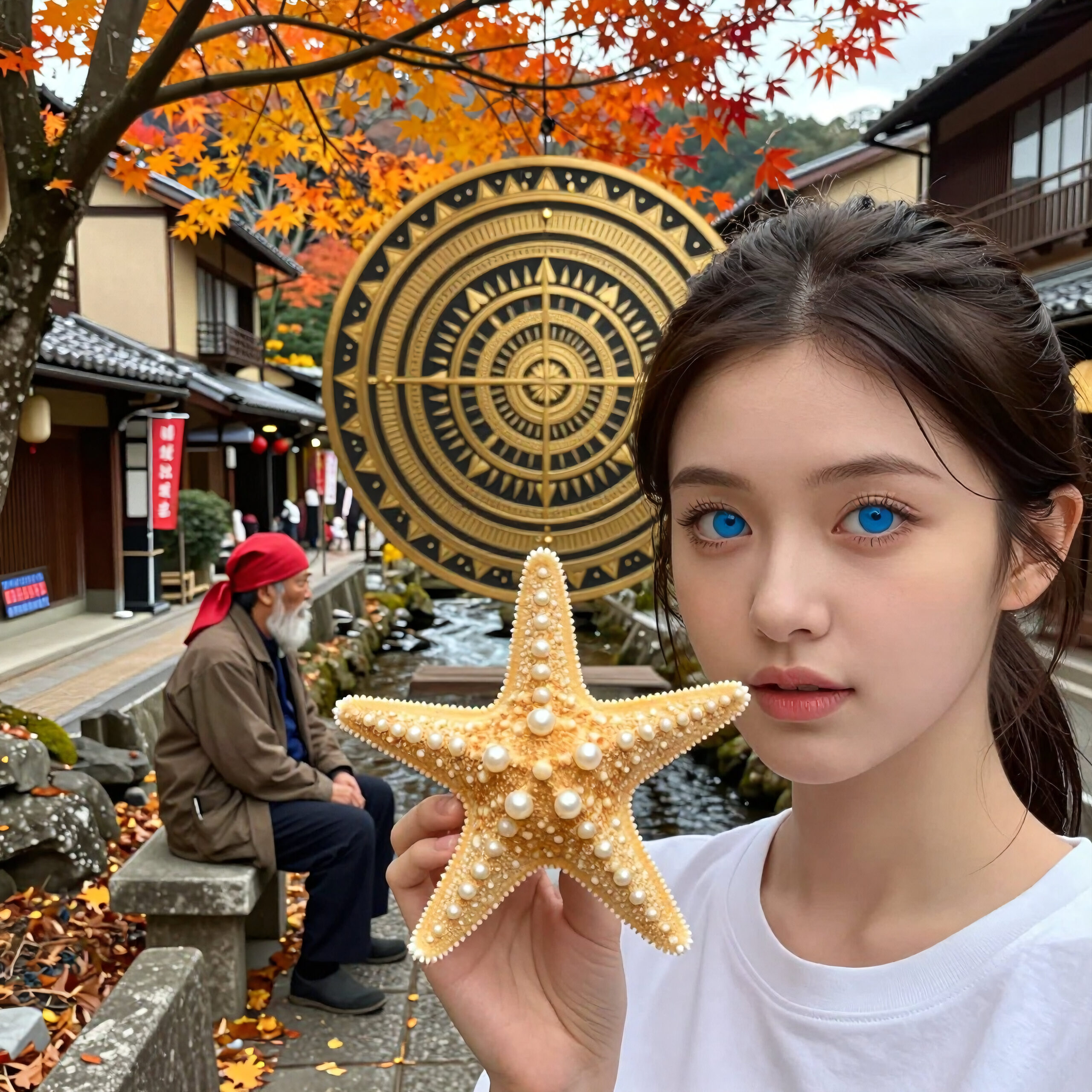 Ocean Star Meets Autumn Japan