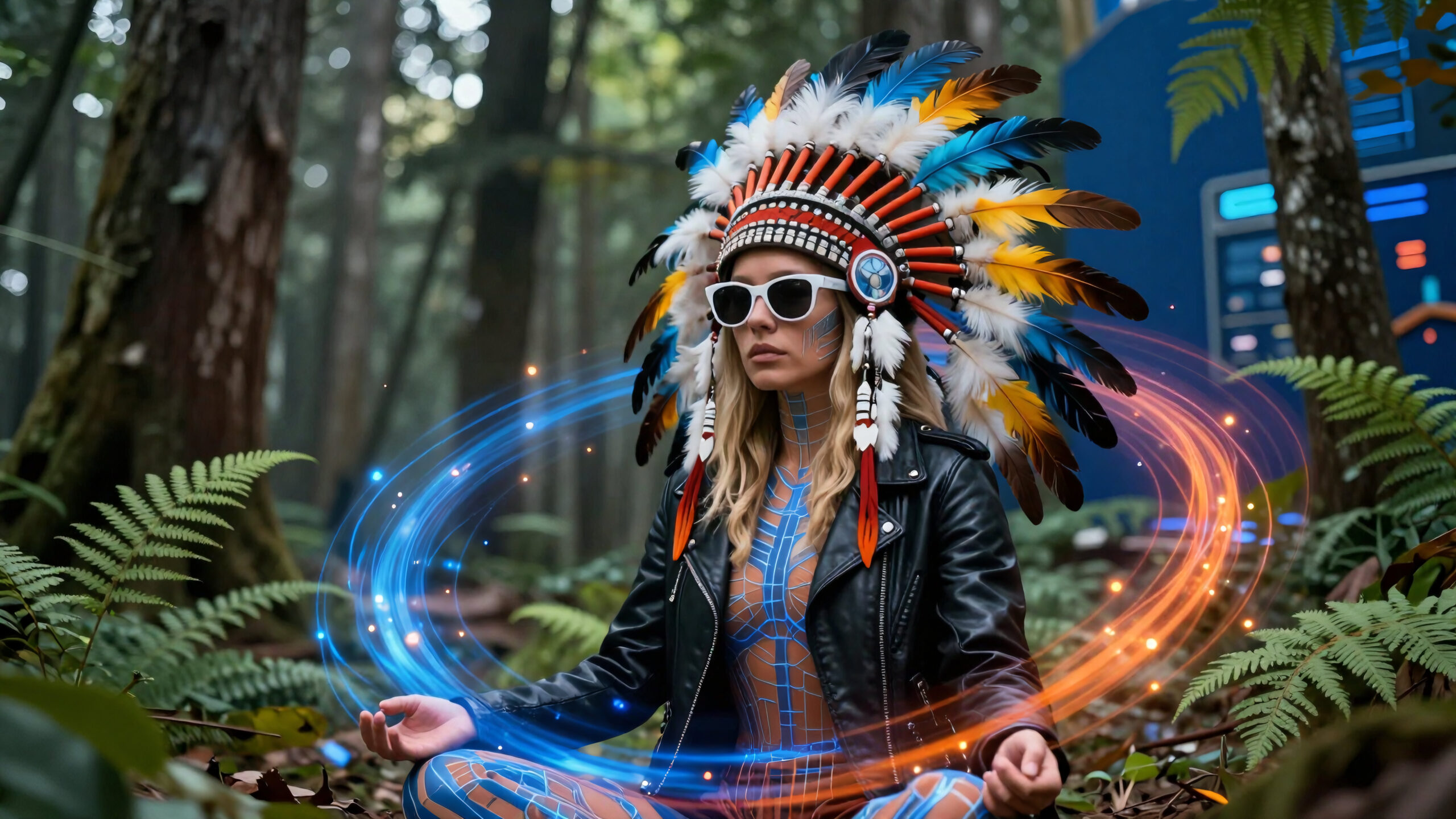 Cyber Shamaness Forest Fusion