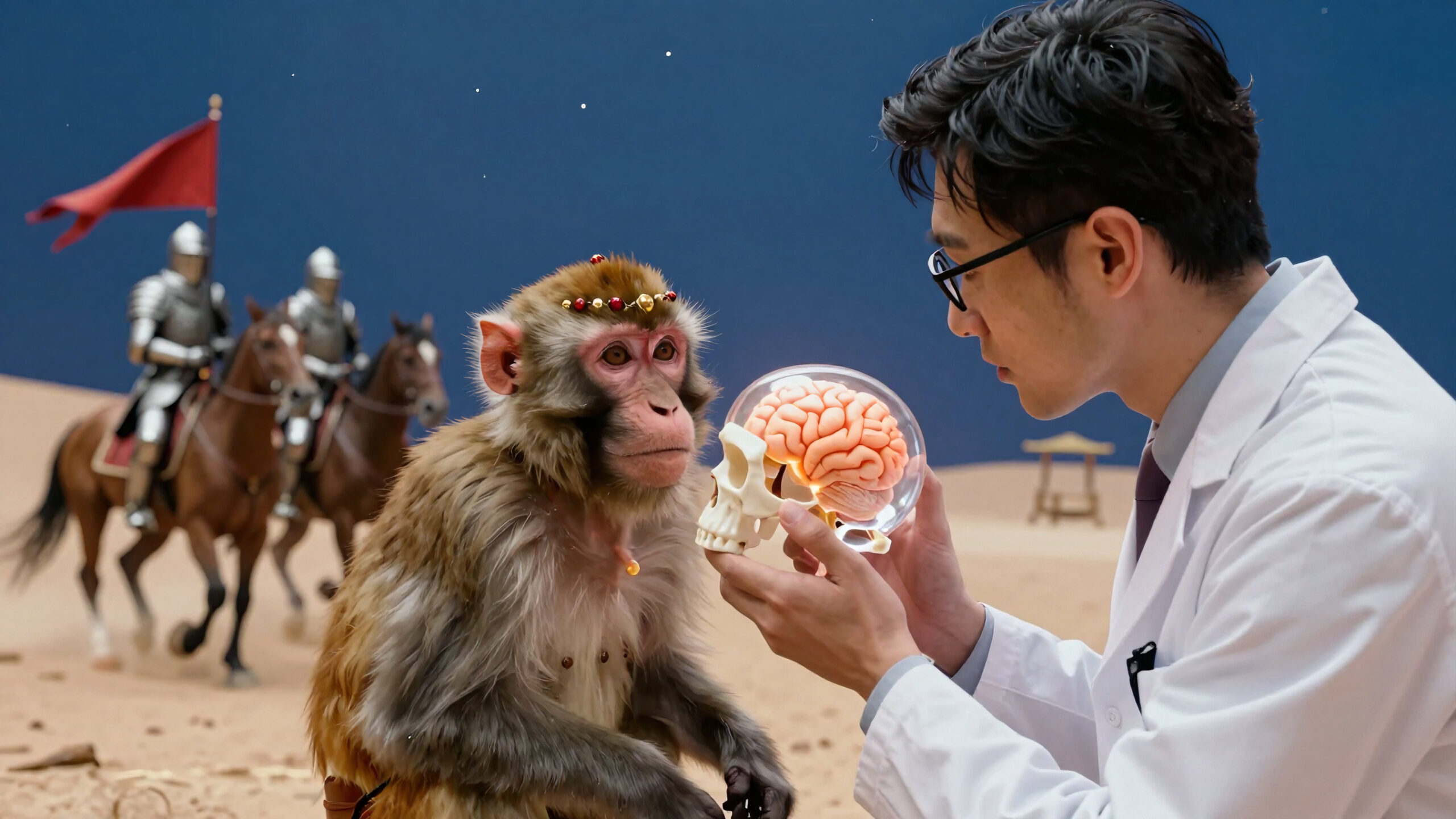 Brain Monkey Science