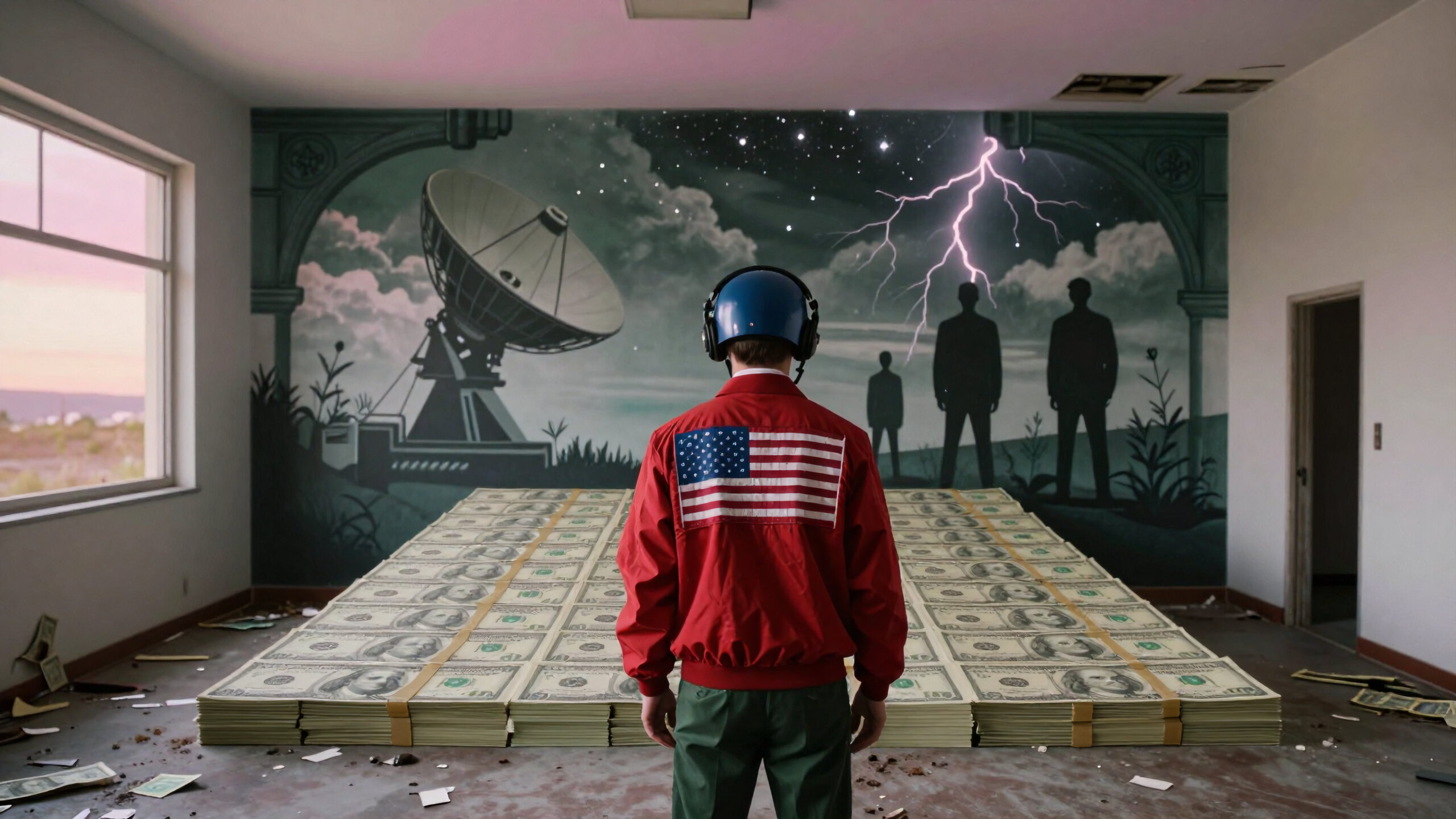 Money Under Starlight Surveillance