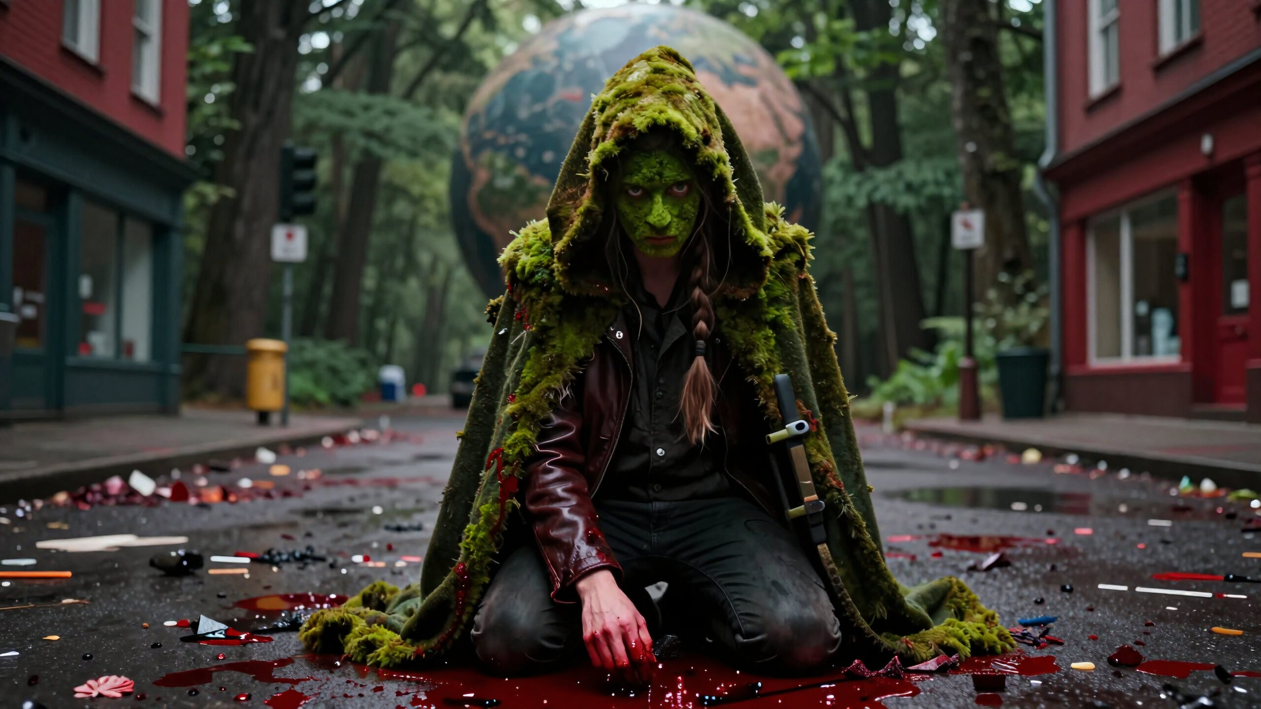 Nature Reclaims Urban Ruins