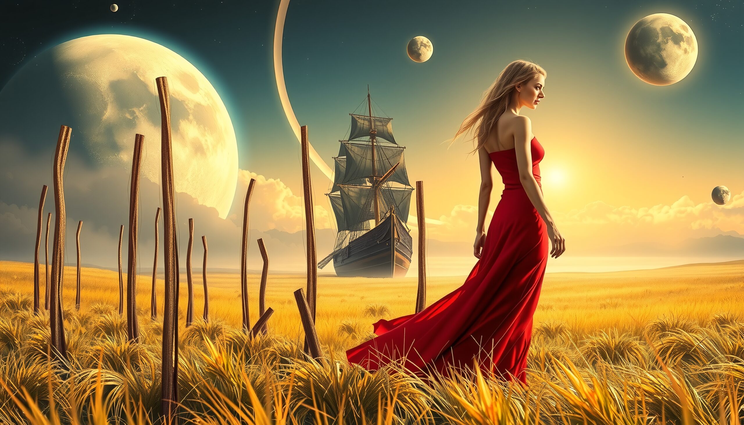 Celestial Adventure in Dream Field