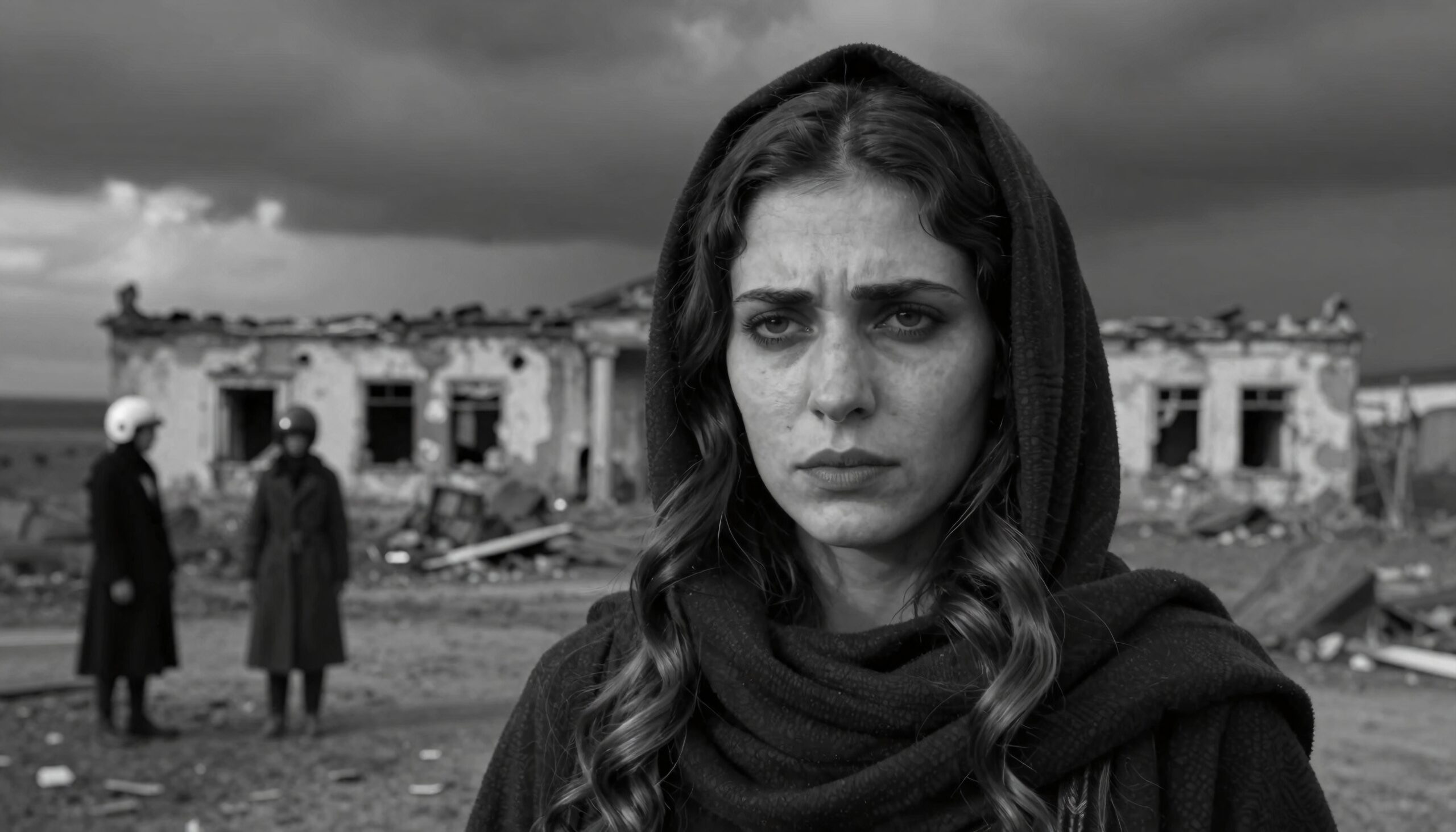 Desolation Amidst Unyielding Ruins