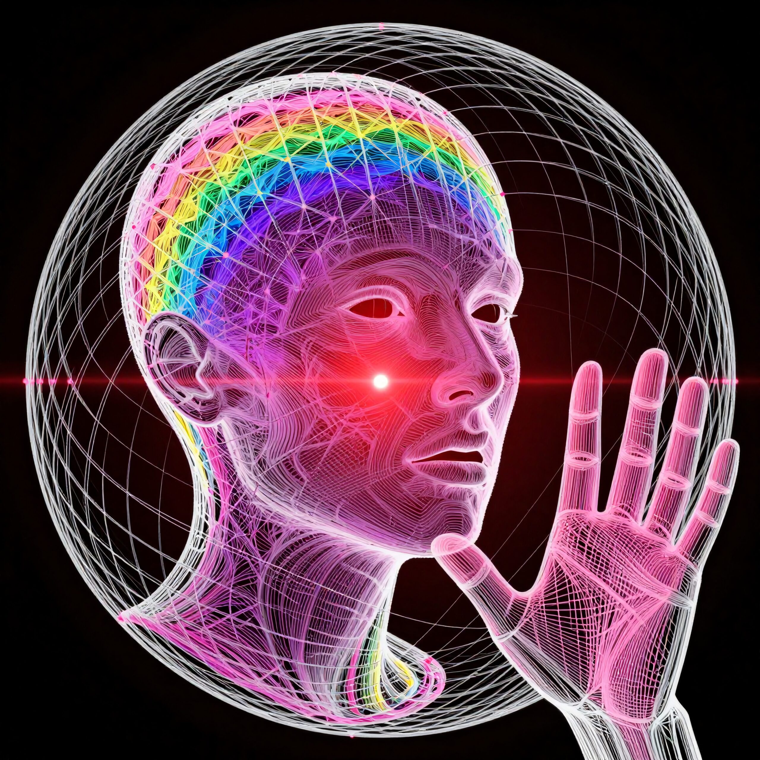 Futuristic Digital Human Technology