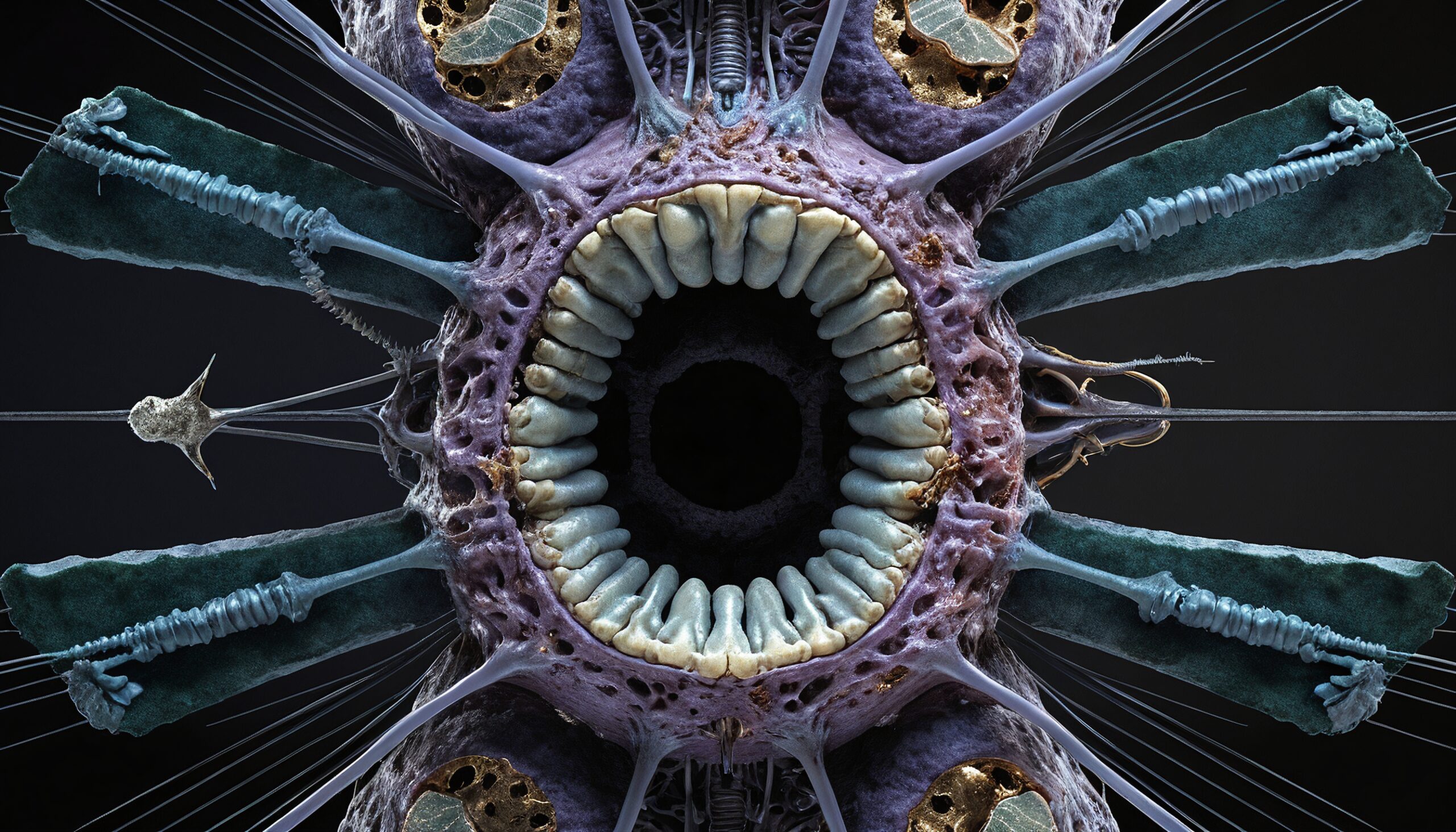 Alien Creature’s Symmetrical Design