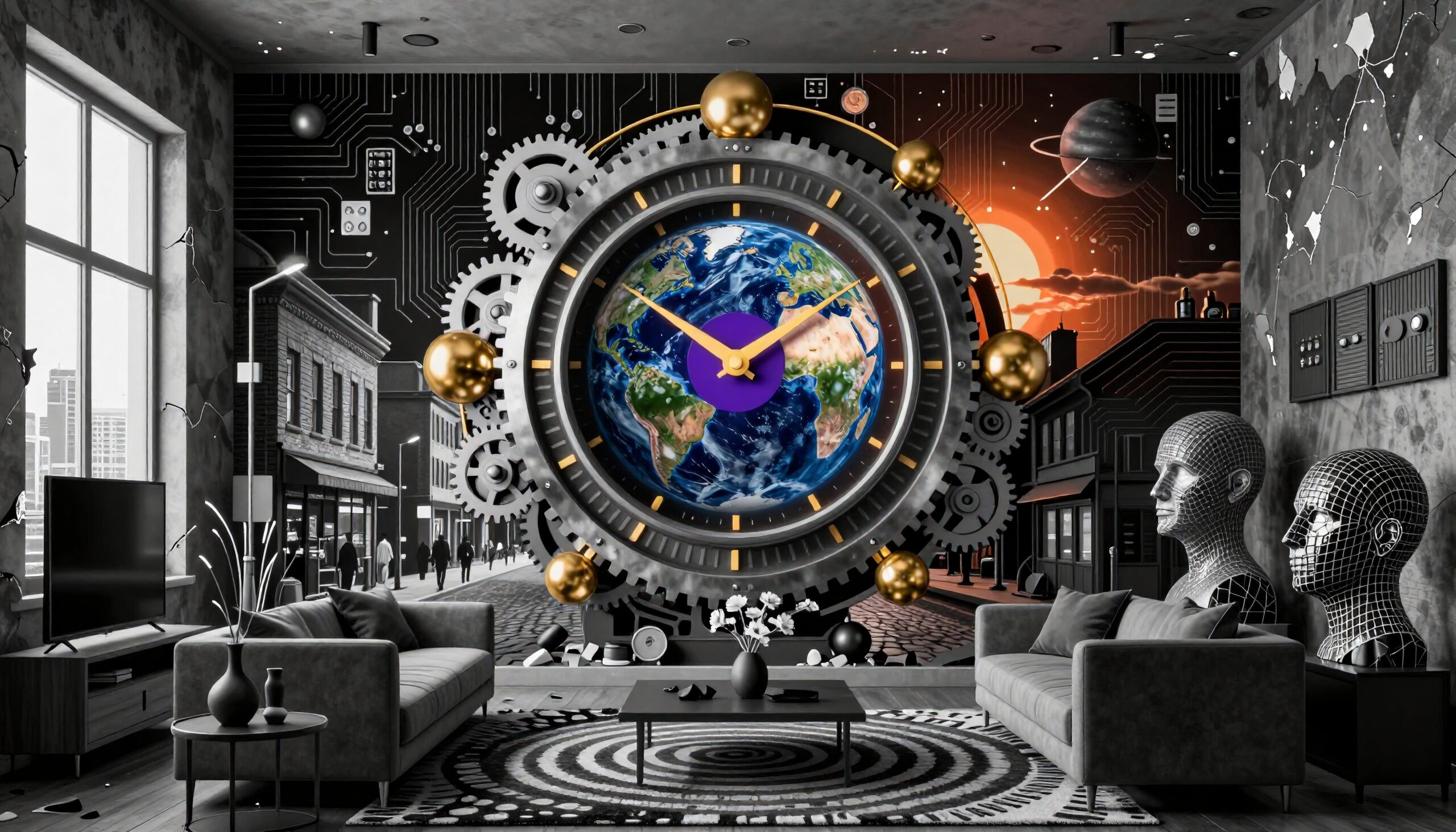 Cosmic Clock in Living Room