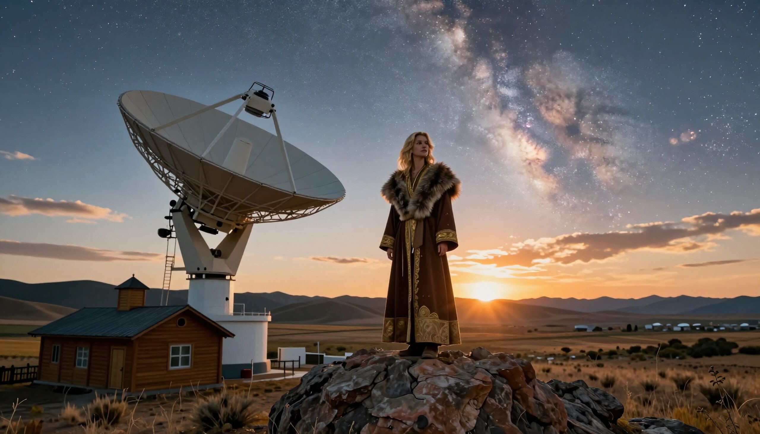 Stargazing in the Golden Horizon