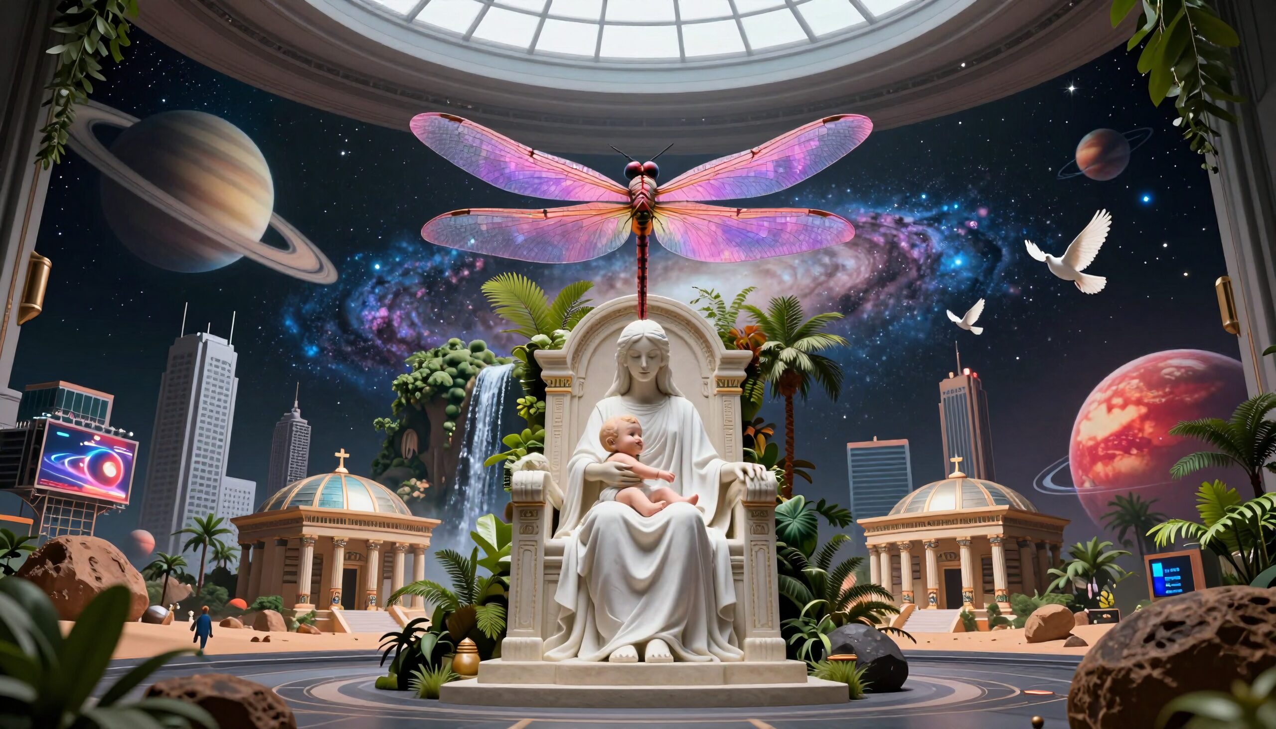 Cosmic Fantasy in Urban Sanctuary