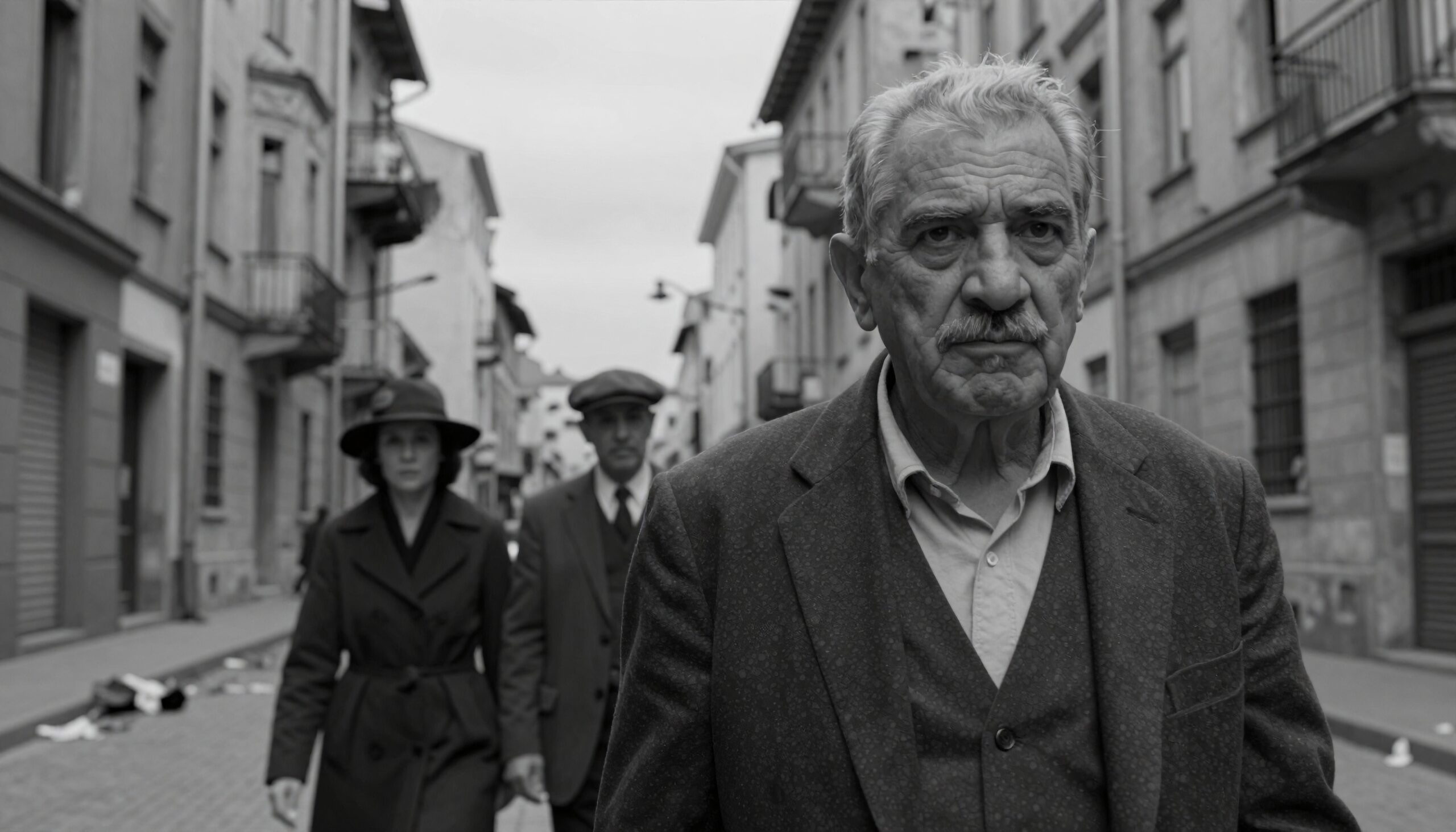 Old Man Leading City Walk