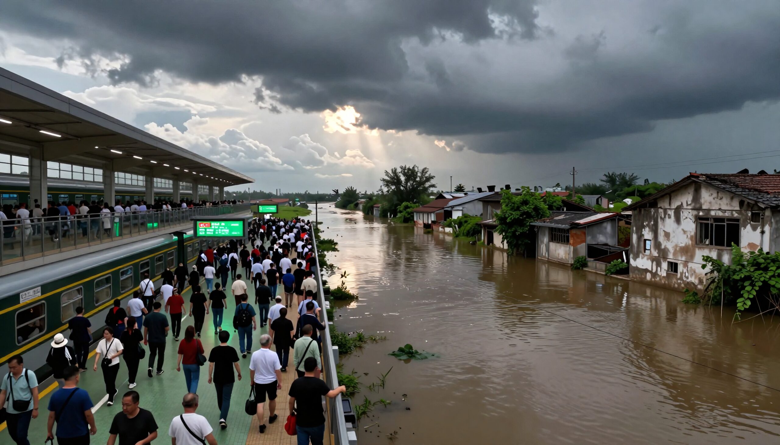 Journey Amidst the Flood Waters