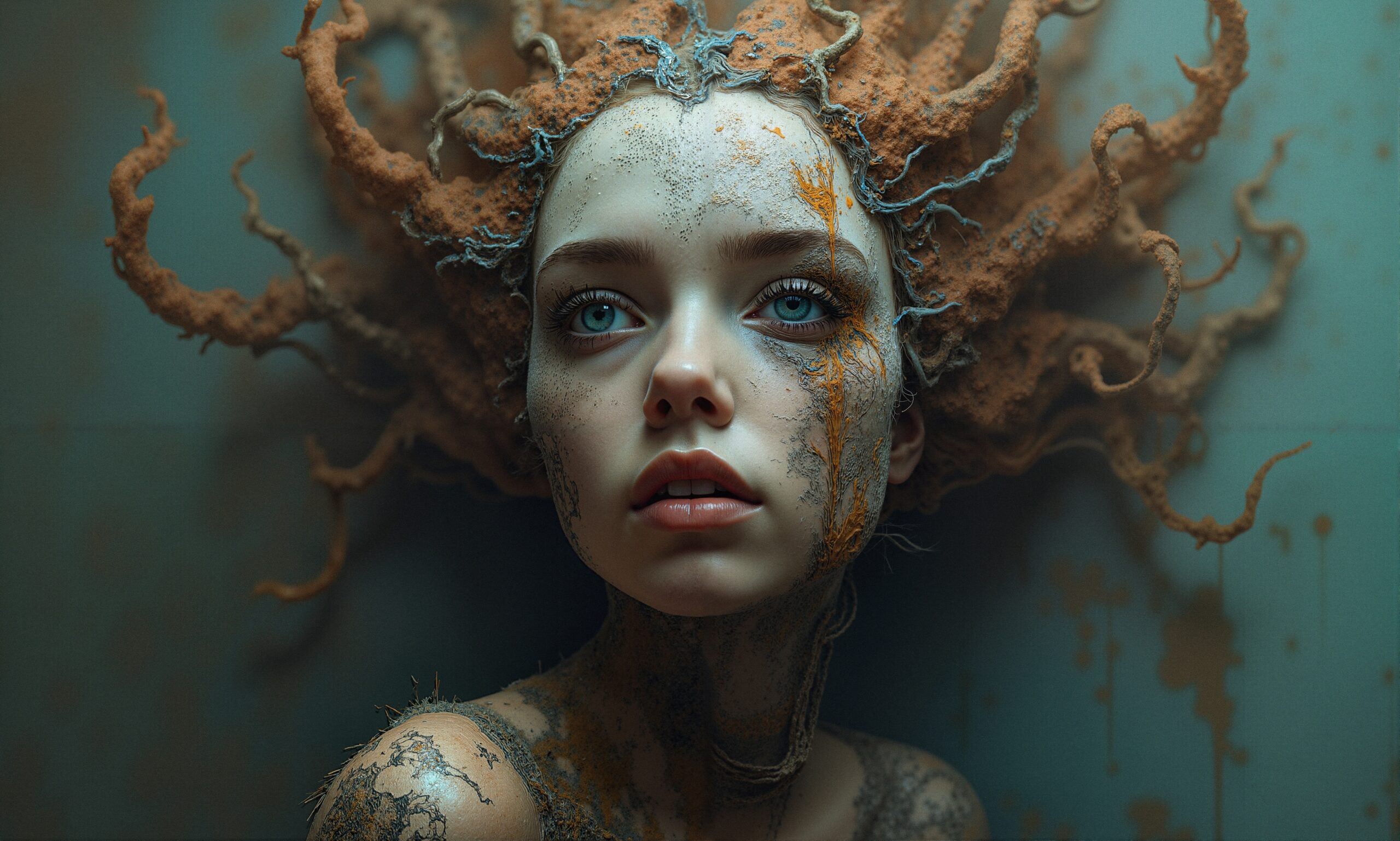 Ethereal Earth Goddess Portrait