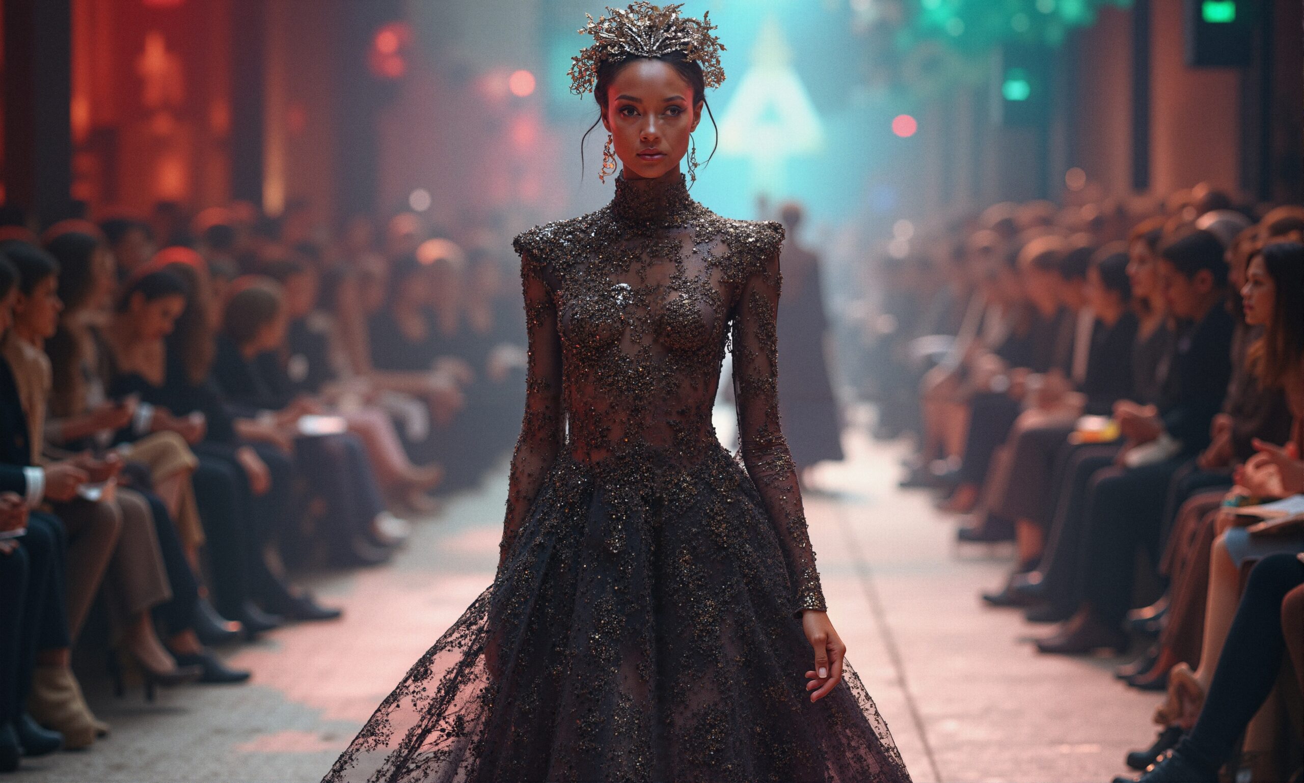 Exquisite Fashion Show’s Dramatic Moment