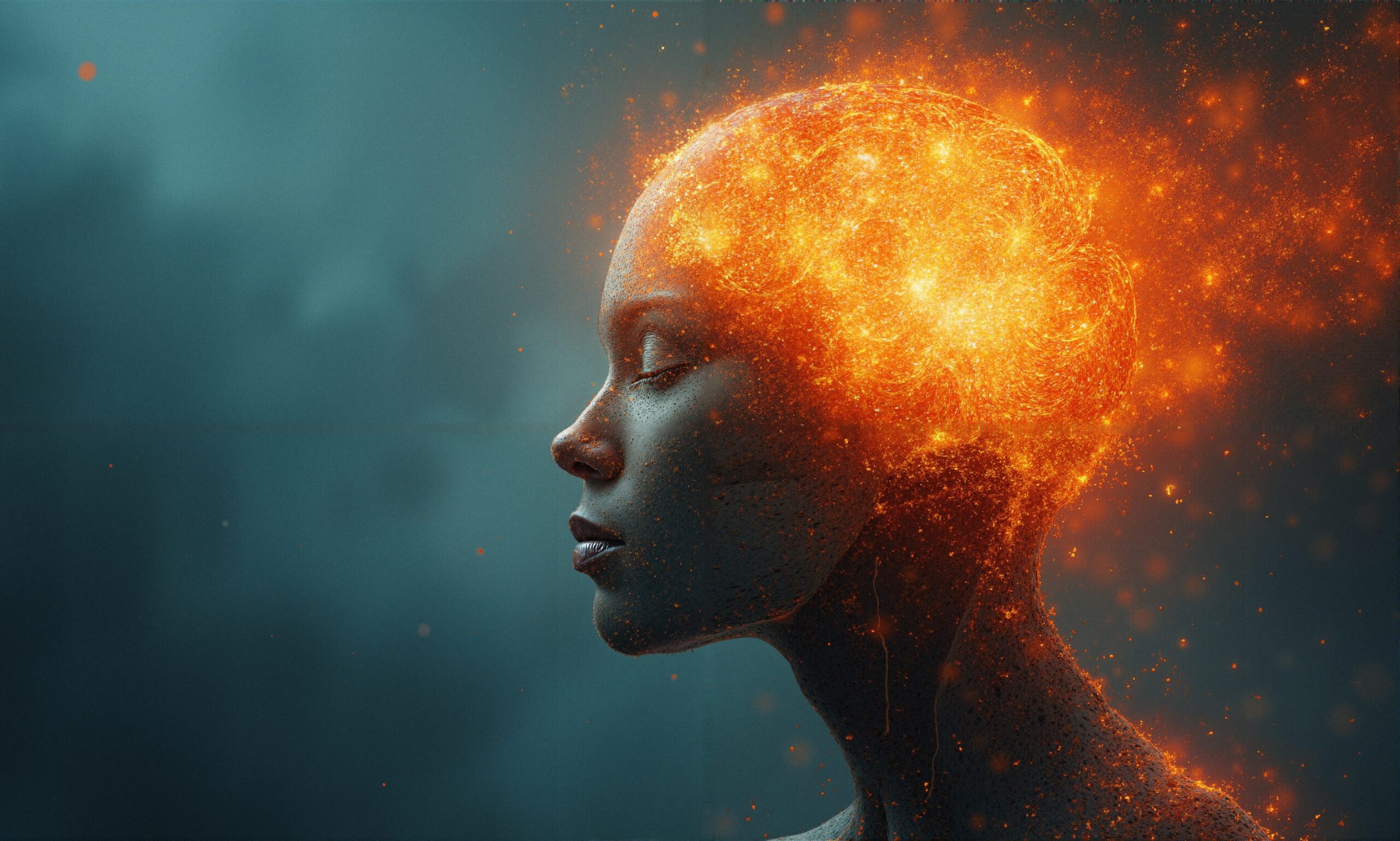 Mind Illuminated in Fiery Sparks