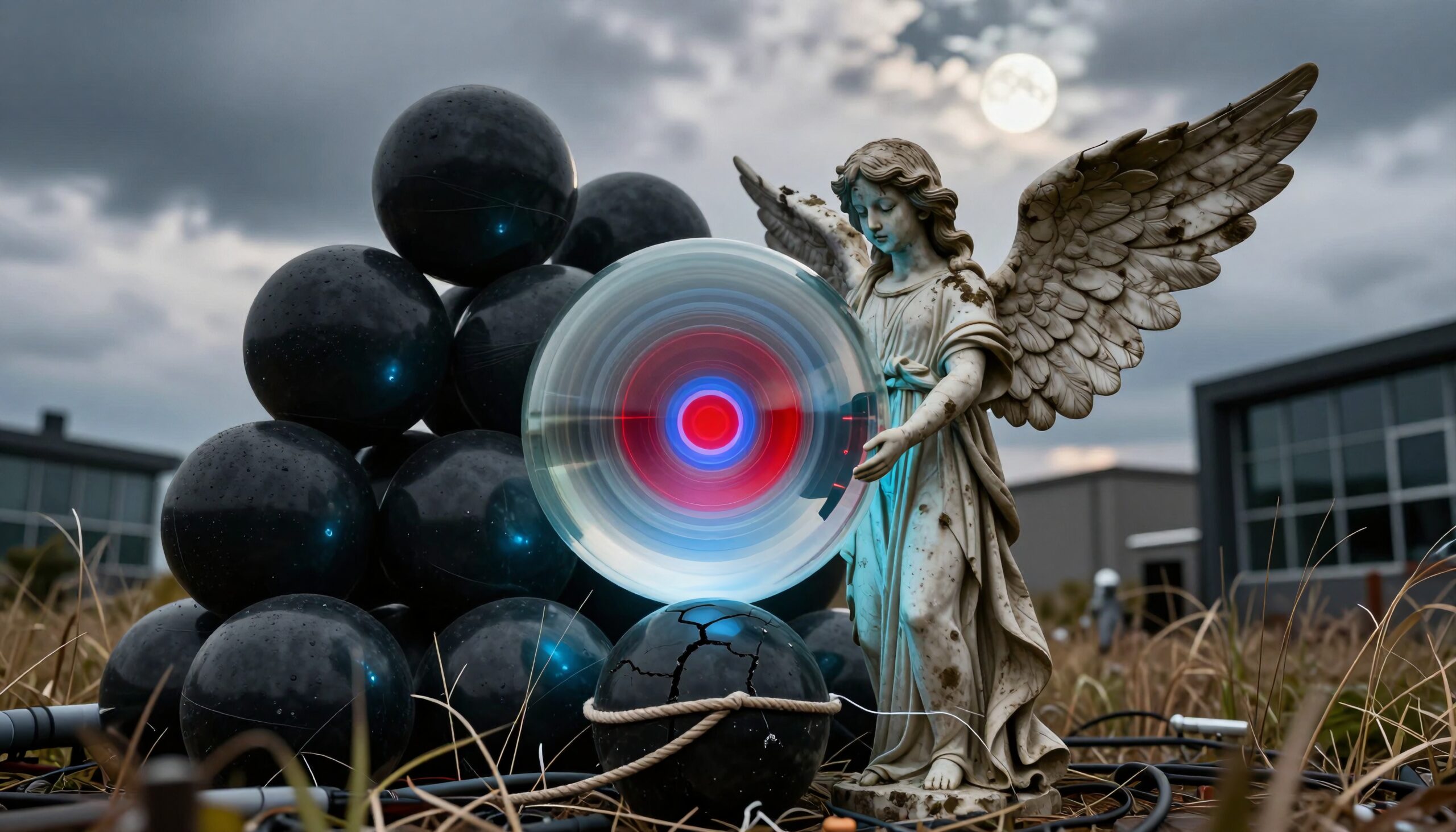 Angel Overseeing the Modern Sphere
