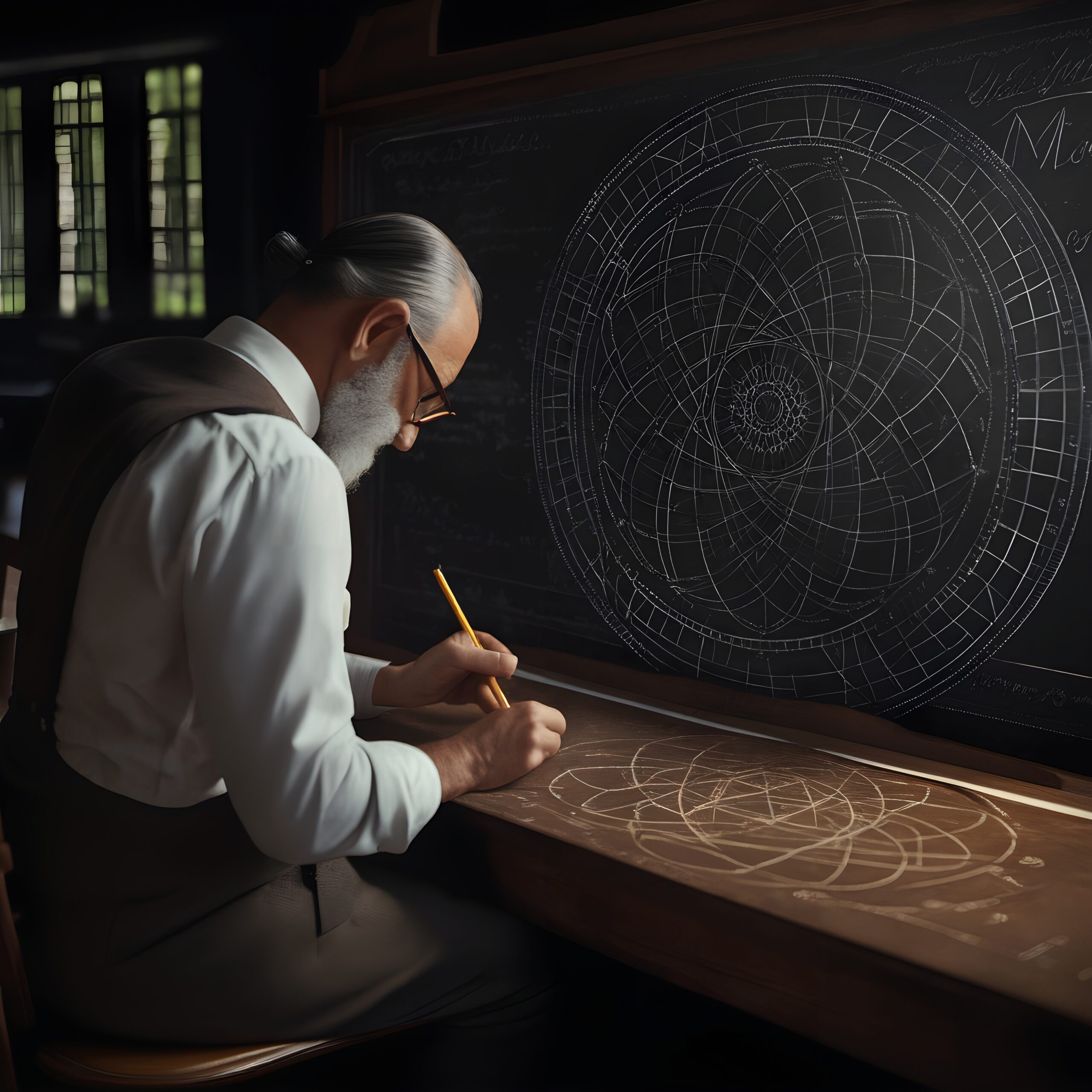 Contemplation over Geometric Diagrams