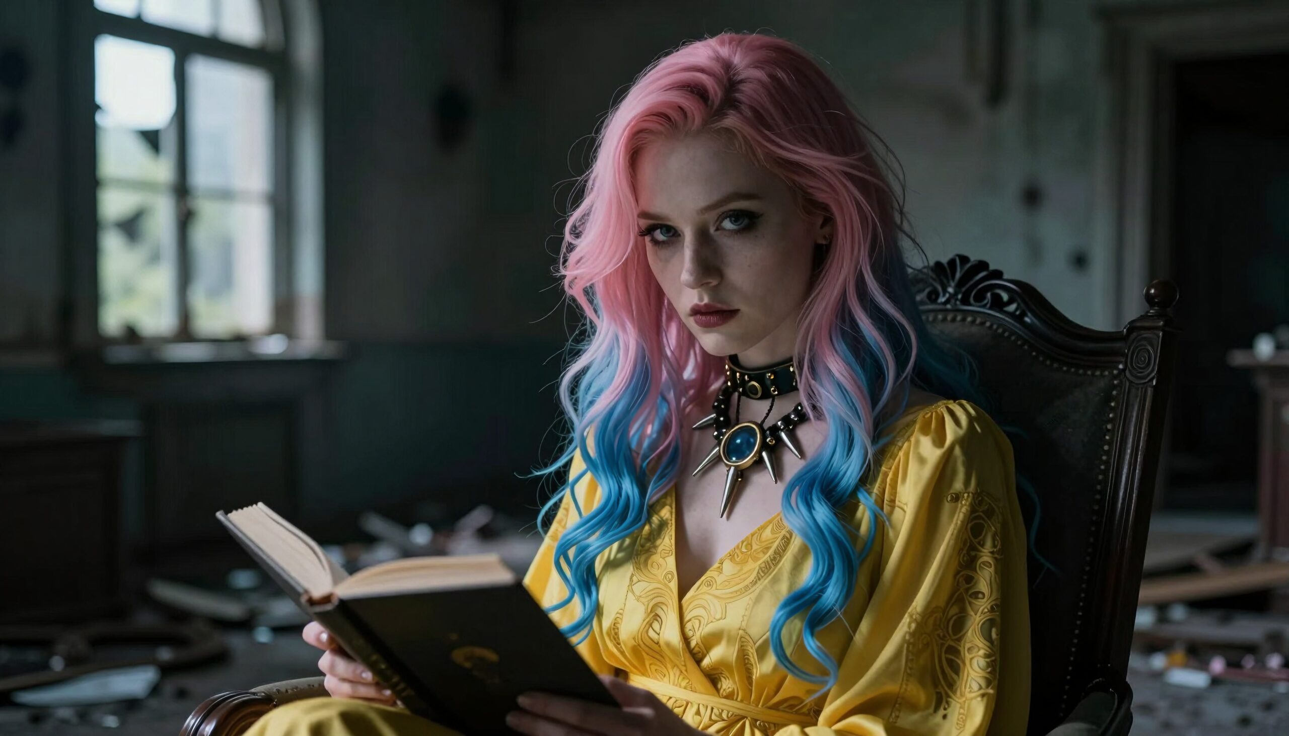 Vibrant Hair Vintage Room