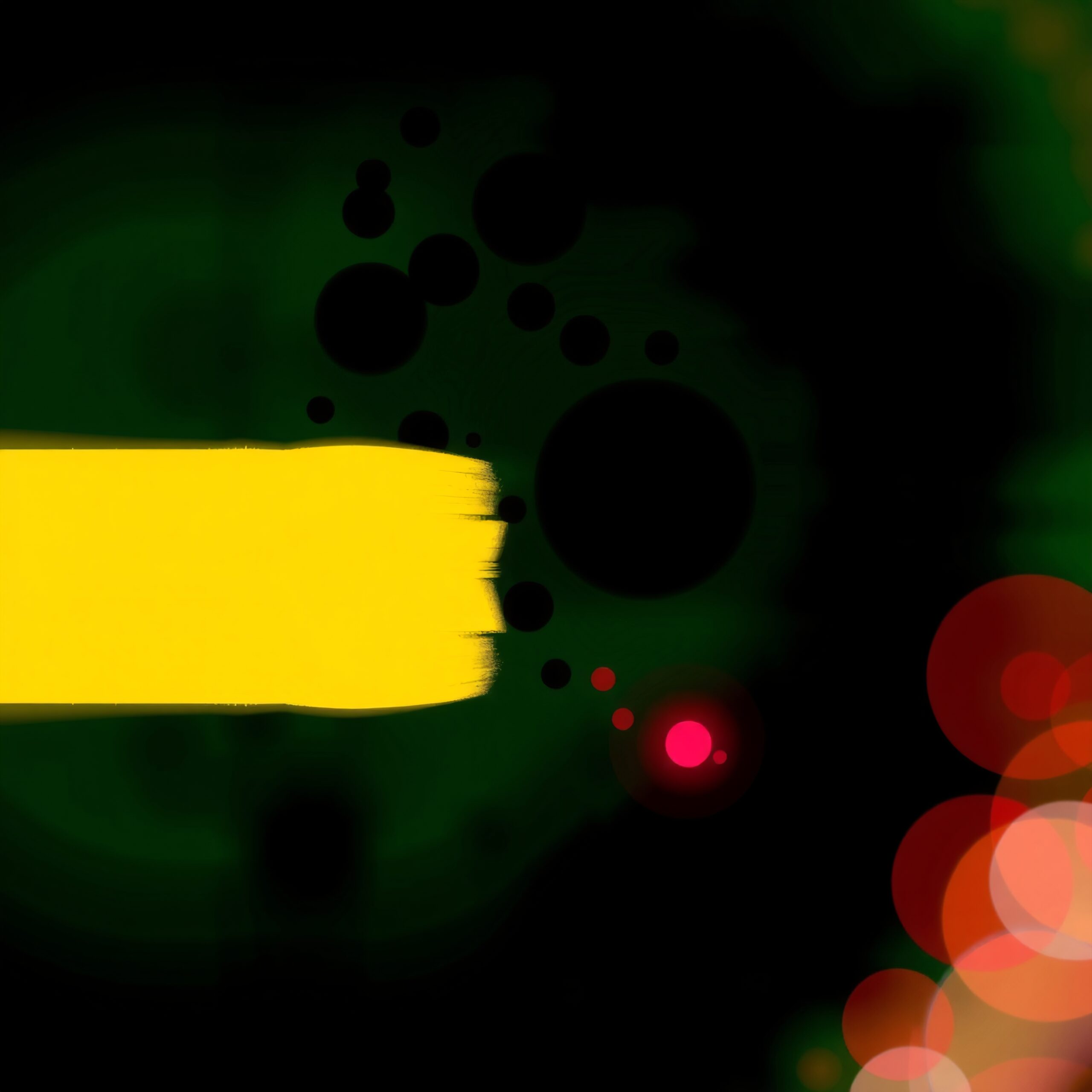 Abstract Colors and Shapes Composition