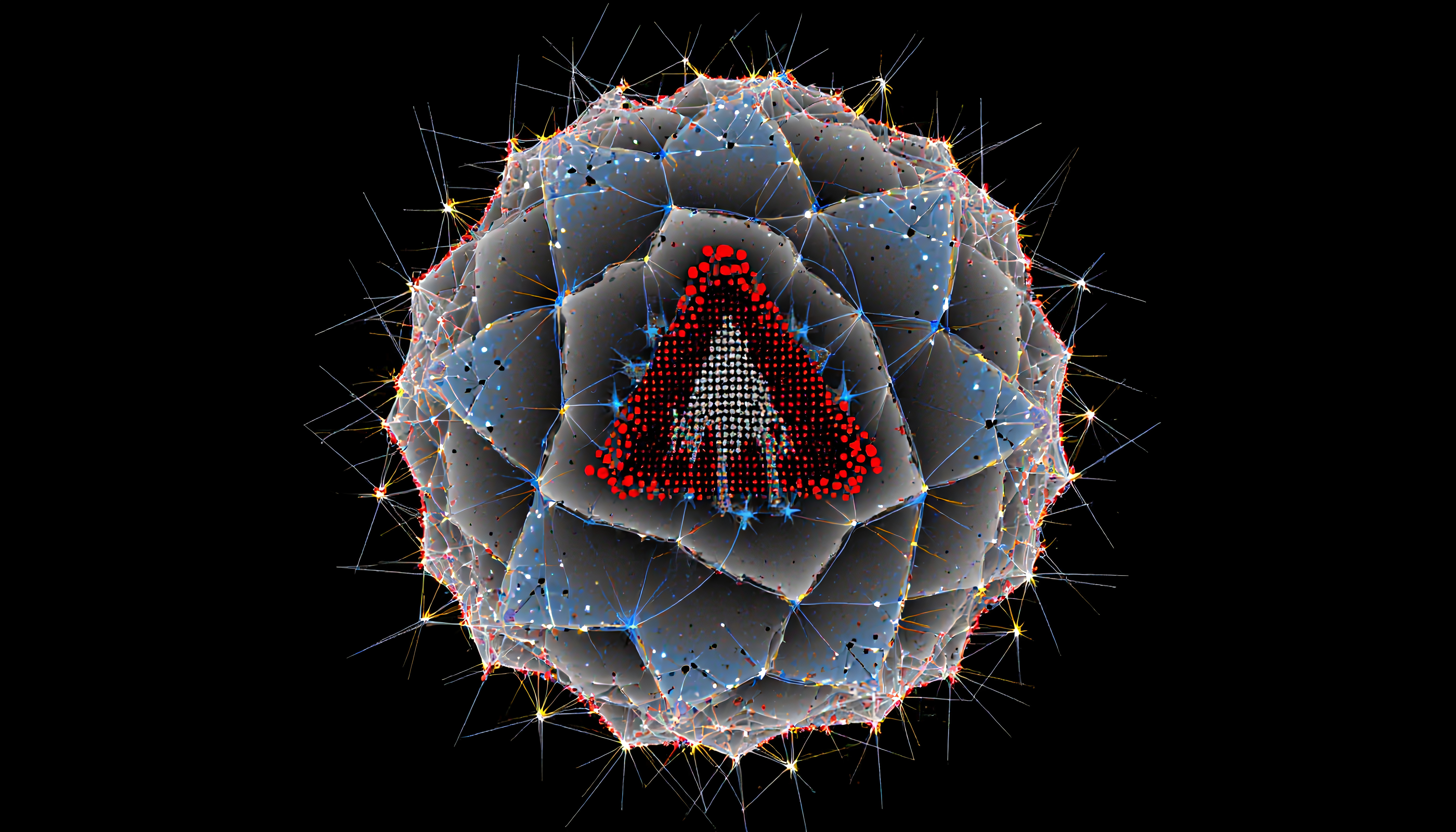 Abstract Geometric Digital Sphere
