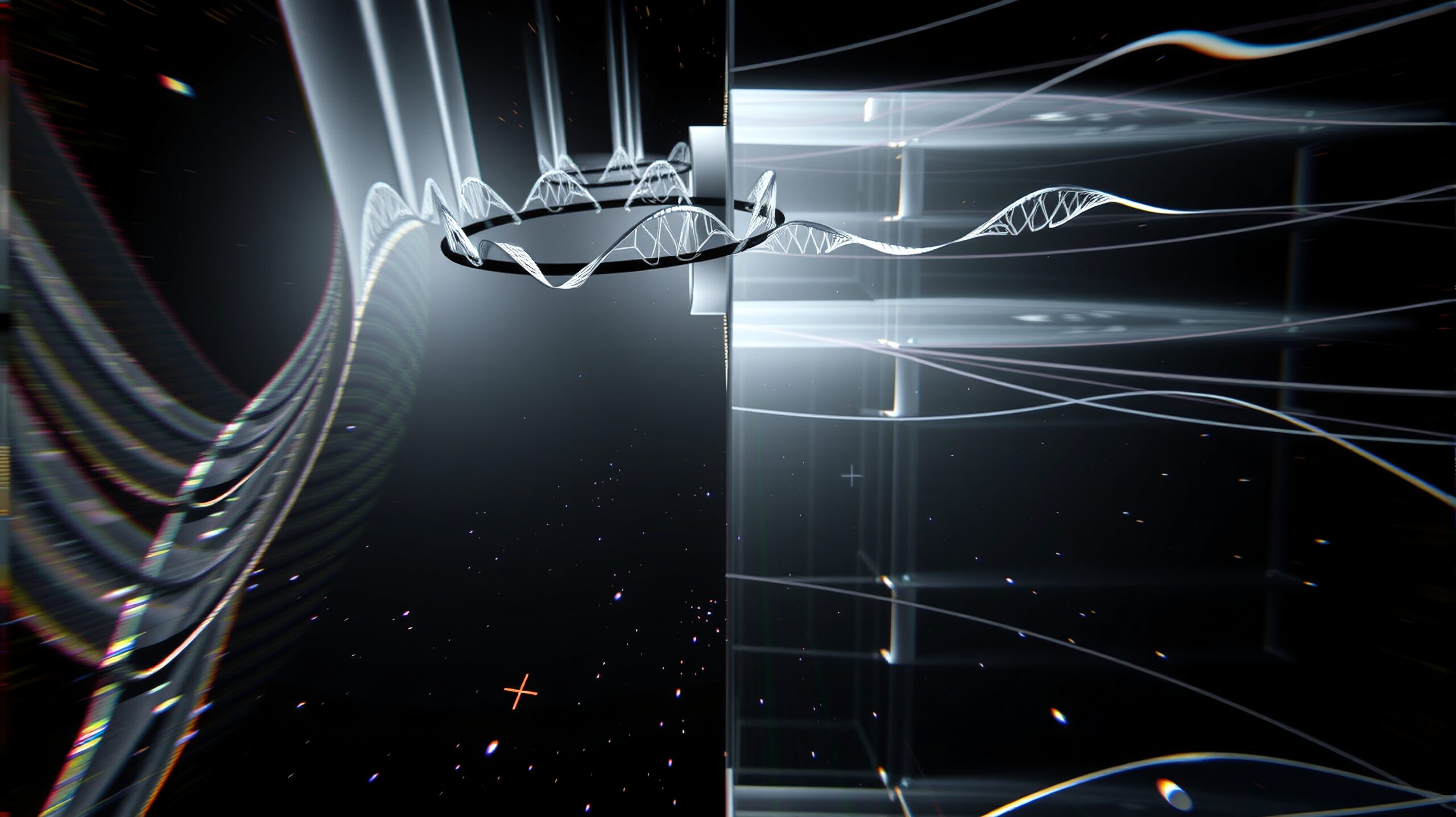 Futuristic DNA Digital Abstraction