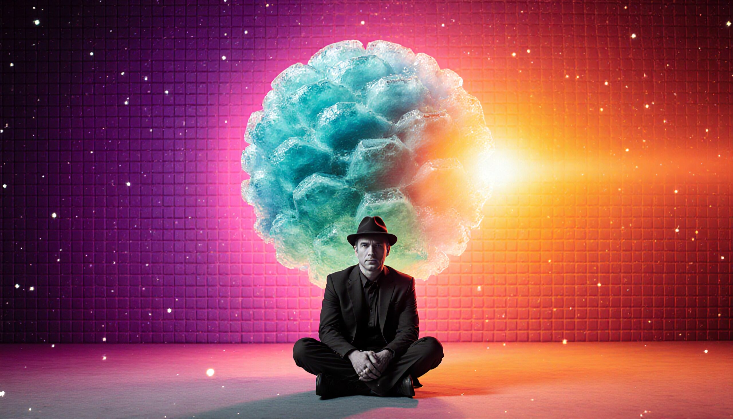 Surreal Universe Dreaming Through Stars