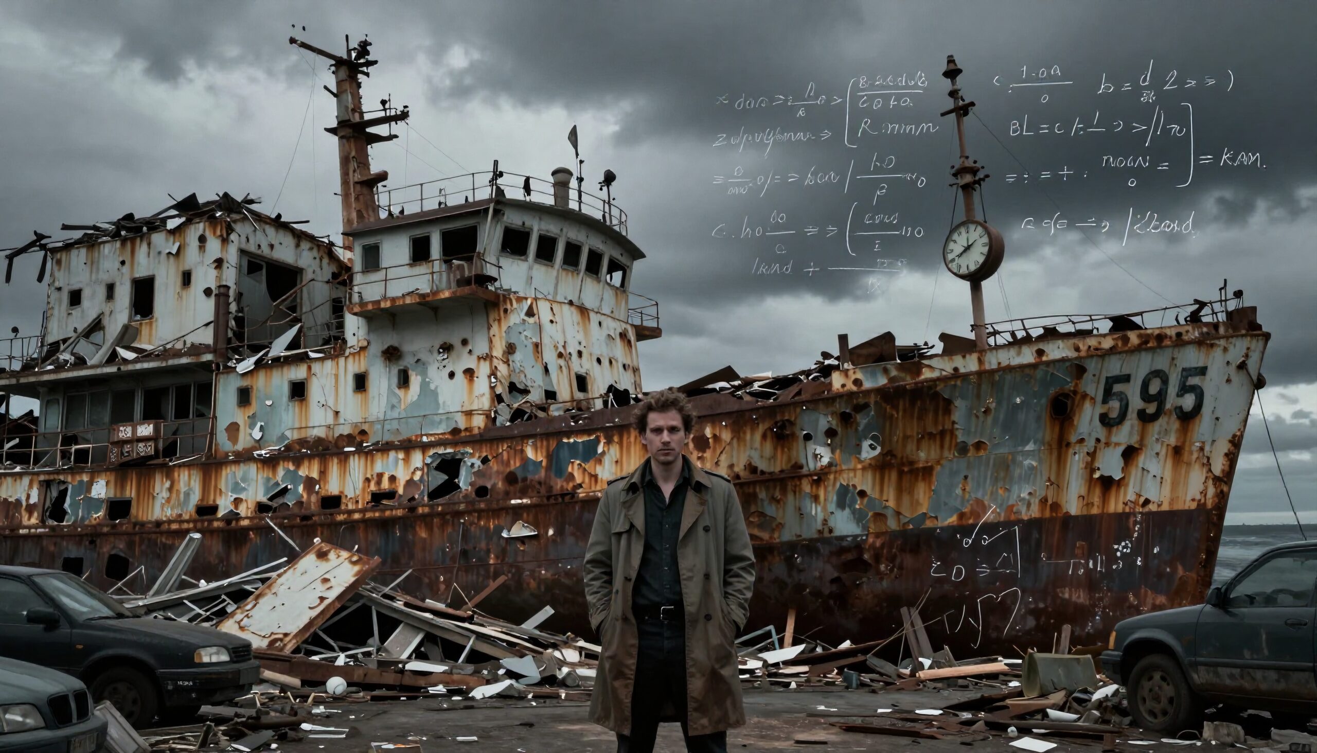 Surreal shipwreck with scientific mystery