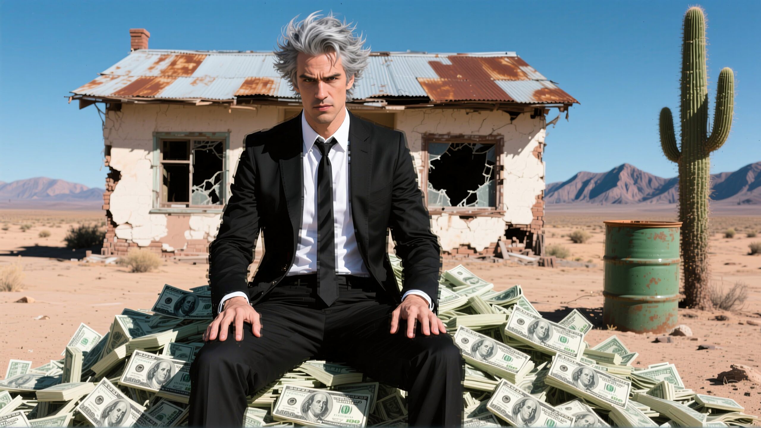 Wealth and Isolation in Desert