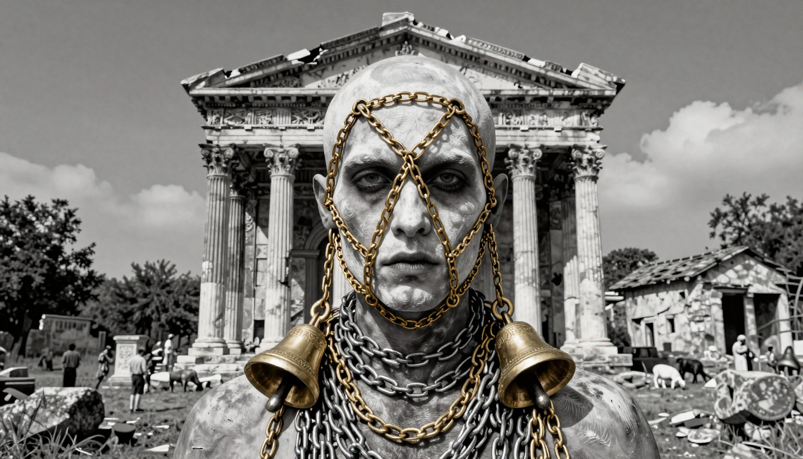 Chains Adorn Modern Man’s Presence