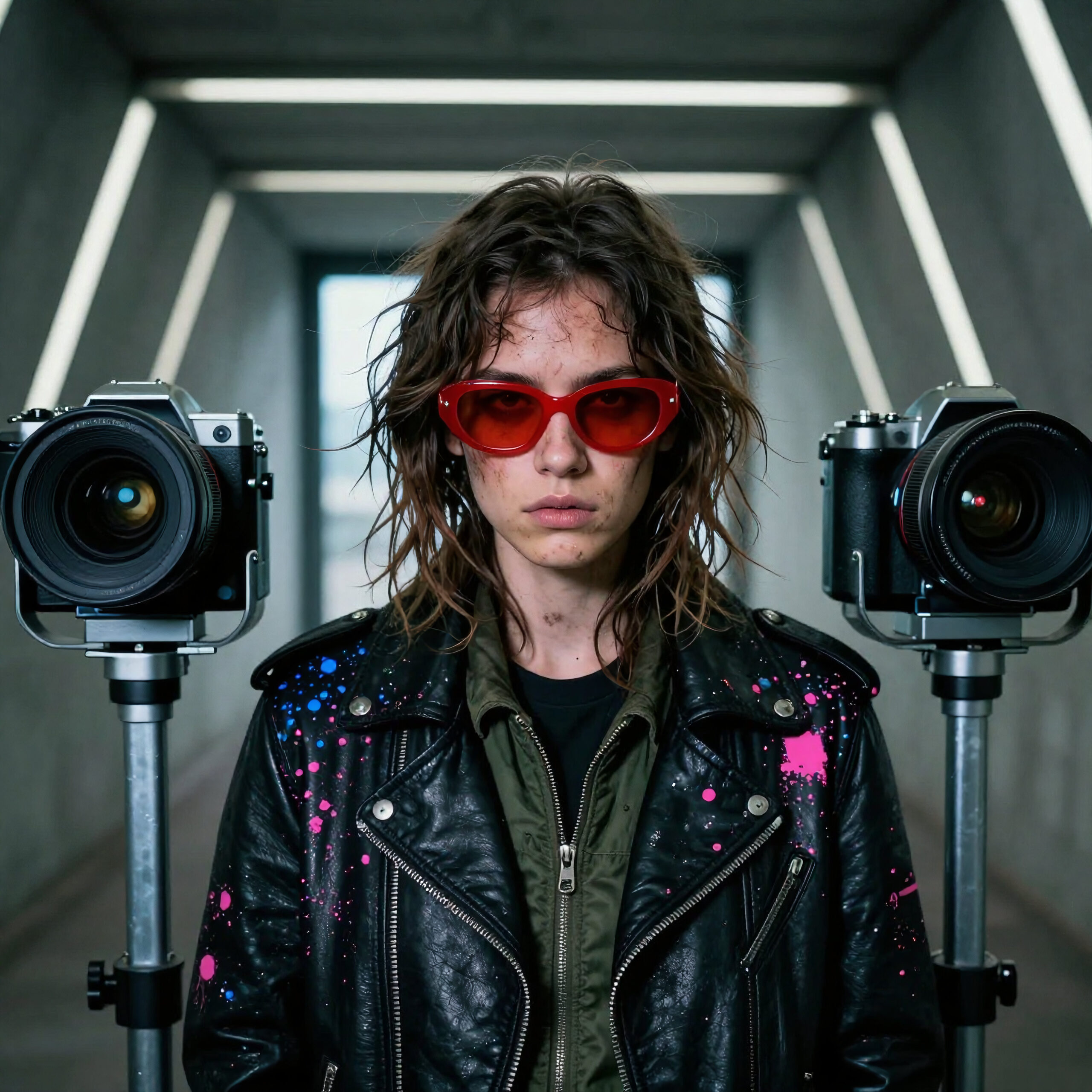 Rebel in Photographic Corridor