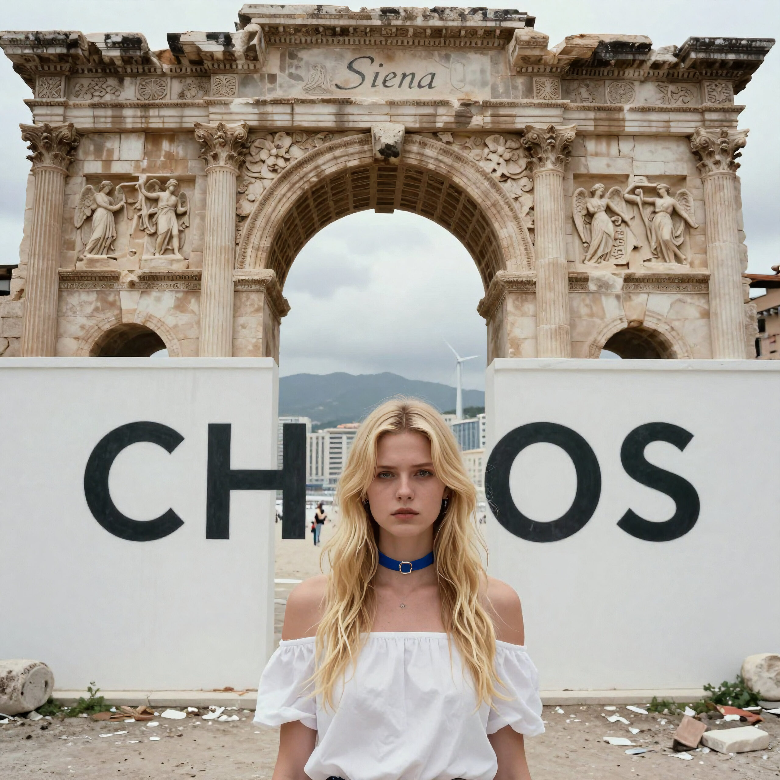 Chaos Beneath Siena Arch