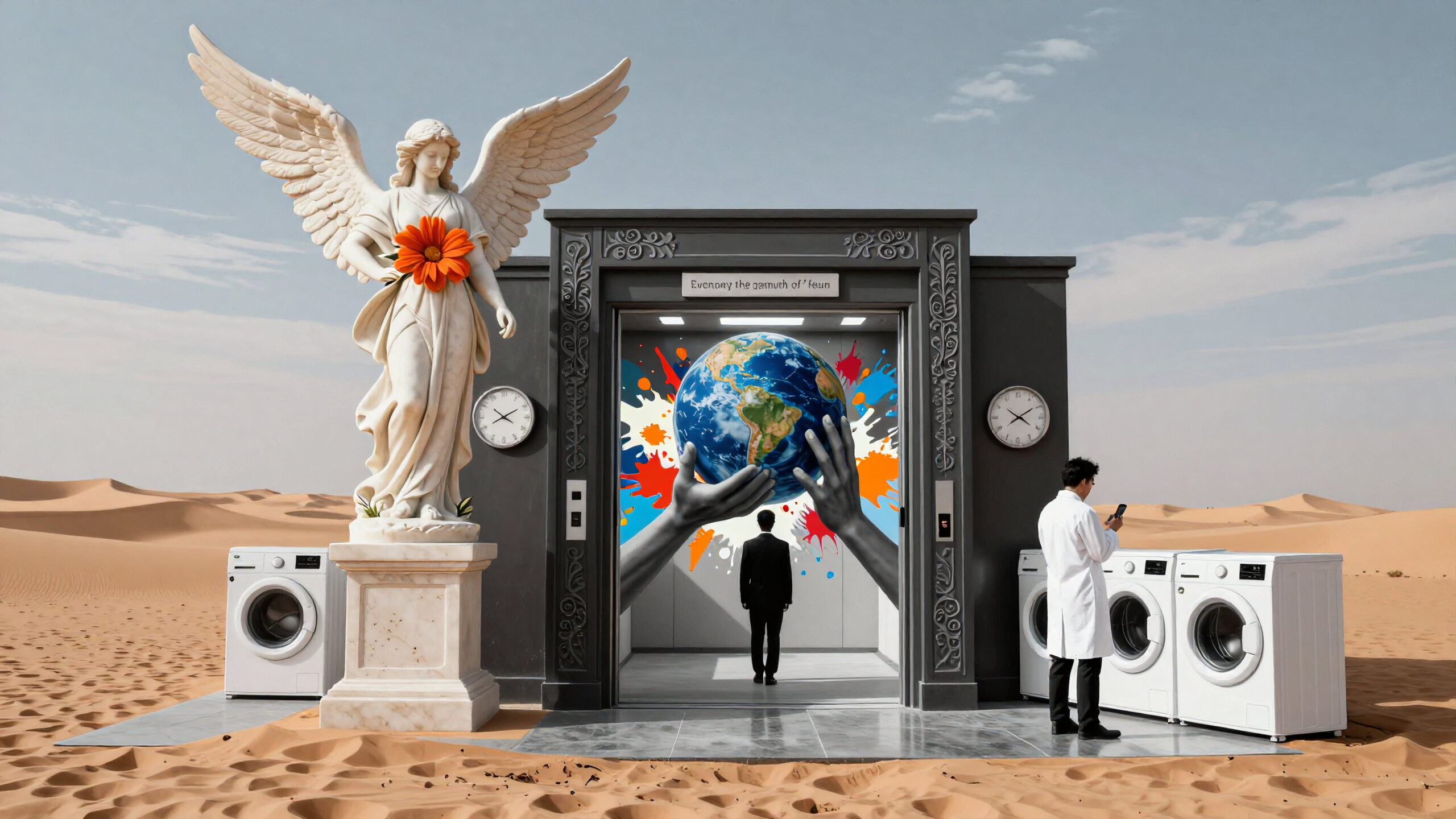 Cosmic Laundry Elevator