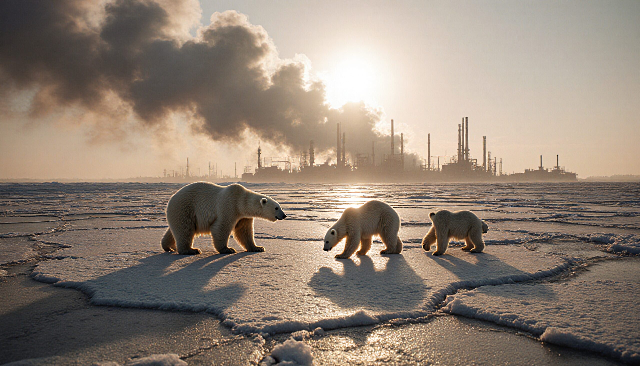 Polar Bears and Industrial Smoke