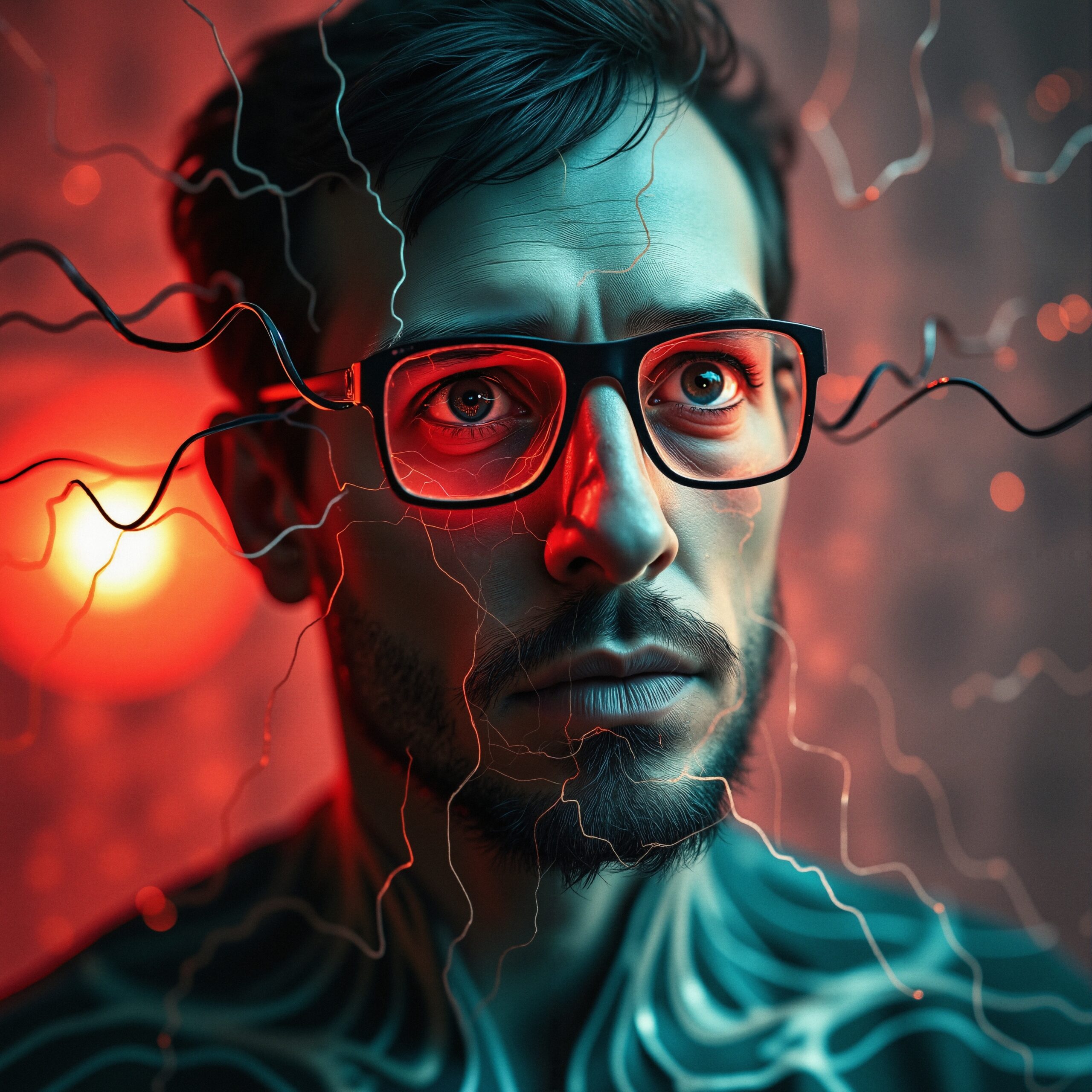 Neural Connections Electric Portrait