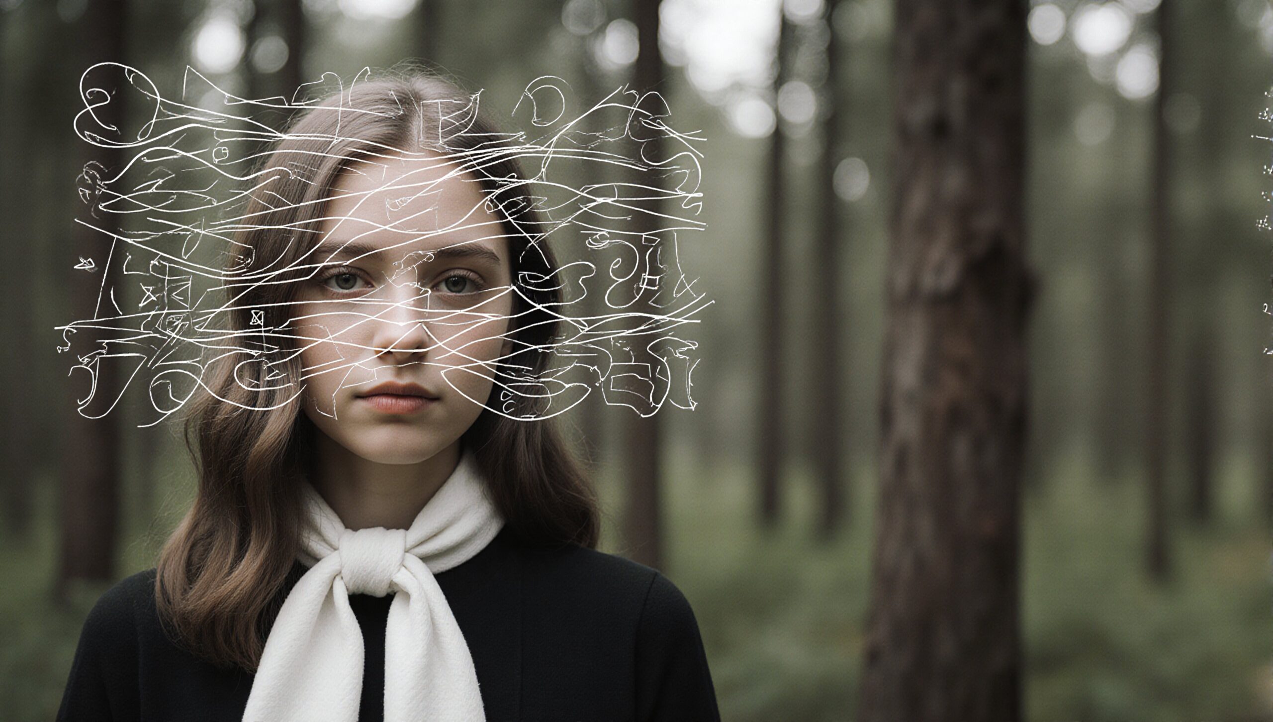 Mystical Forest Portrait Art